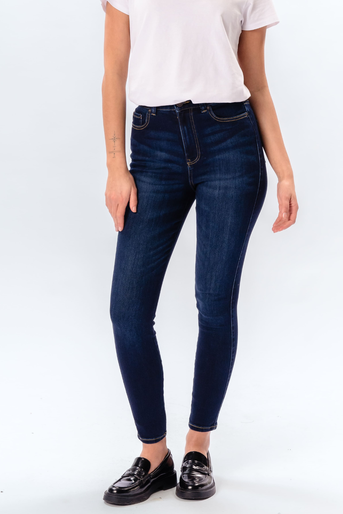De Originale Performance Skinny Jeans - Dark Blue Denim