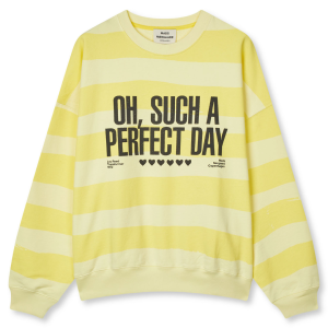 Mads Nørgaard Compact Cotton Atli Sweatshirt Tender Yellow