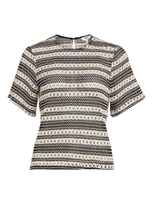 Object Arthine S/S T-Shirt Black