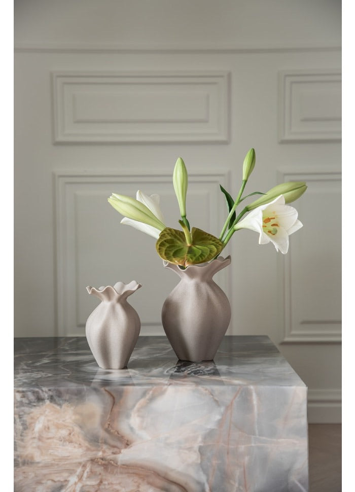 Specktrum Nellie Vase Large Sand Online salg