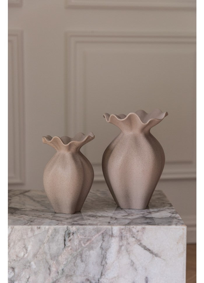 Specktrum Nellie Vase Large Sand Online salg