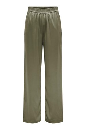 Victoria Satin Bukser - Brindle