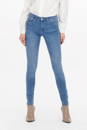 De Originale Performance Jeans - Lyseblå (Mid Waist) Levere