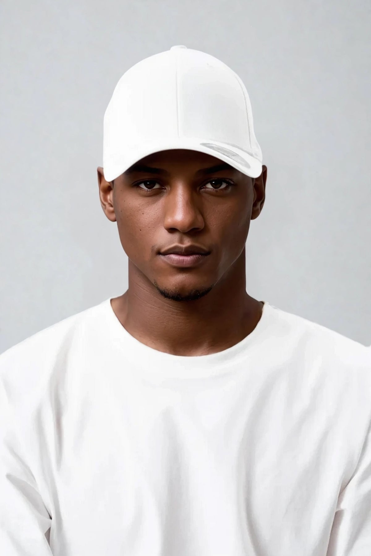 Flexfit Wooly Combed - White på udsalg