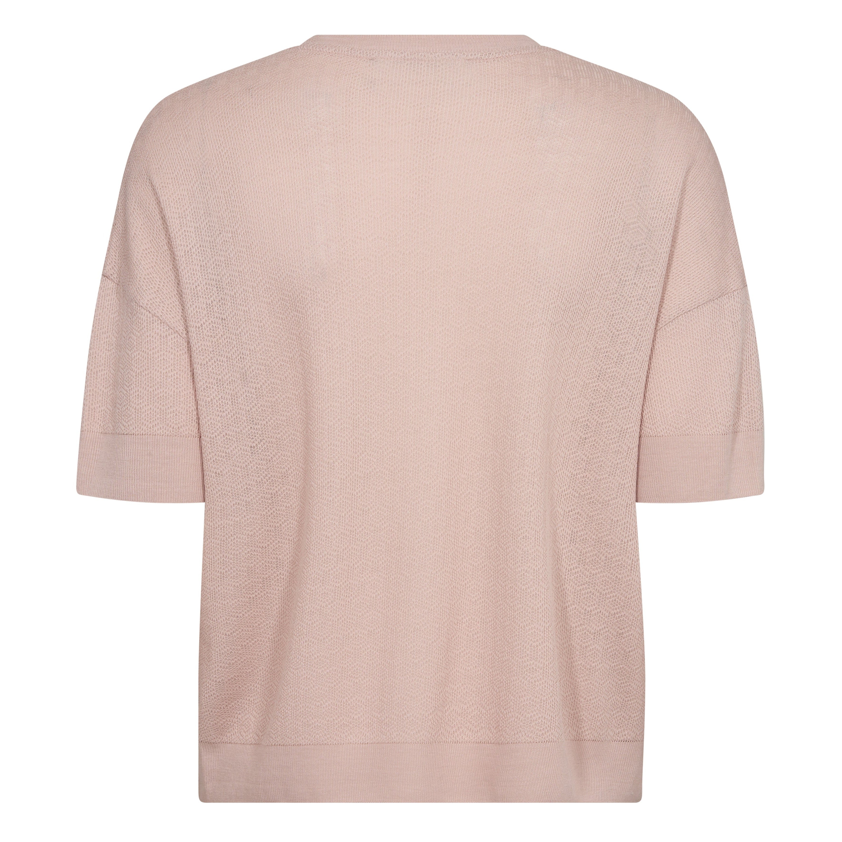 Mos Mosh Swann O-SS Flora T-shirt Rose Smoke