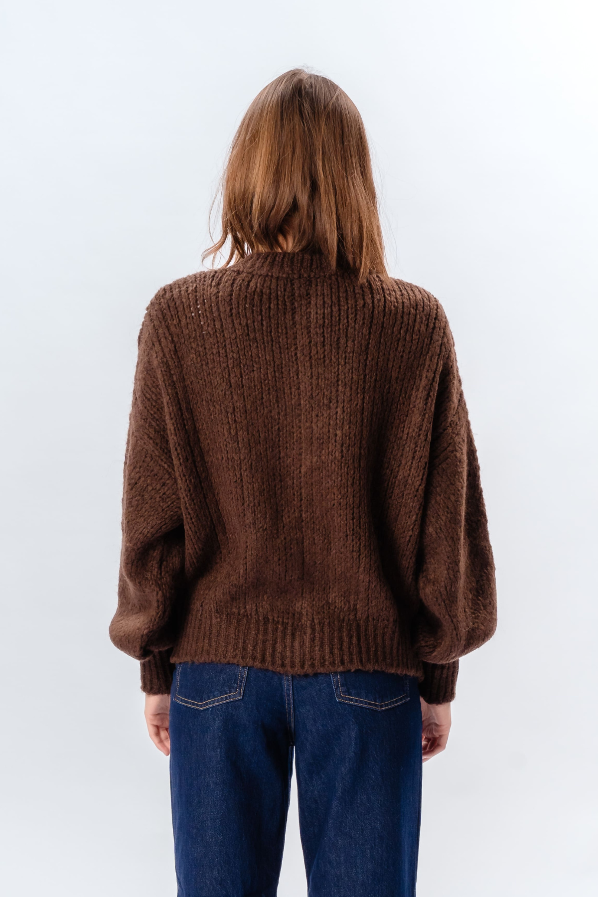 Botton Knit - Brun Online
