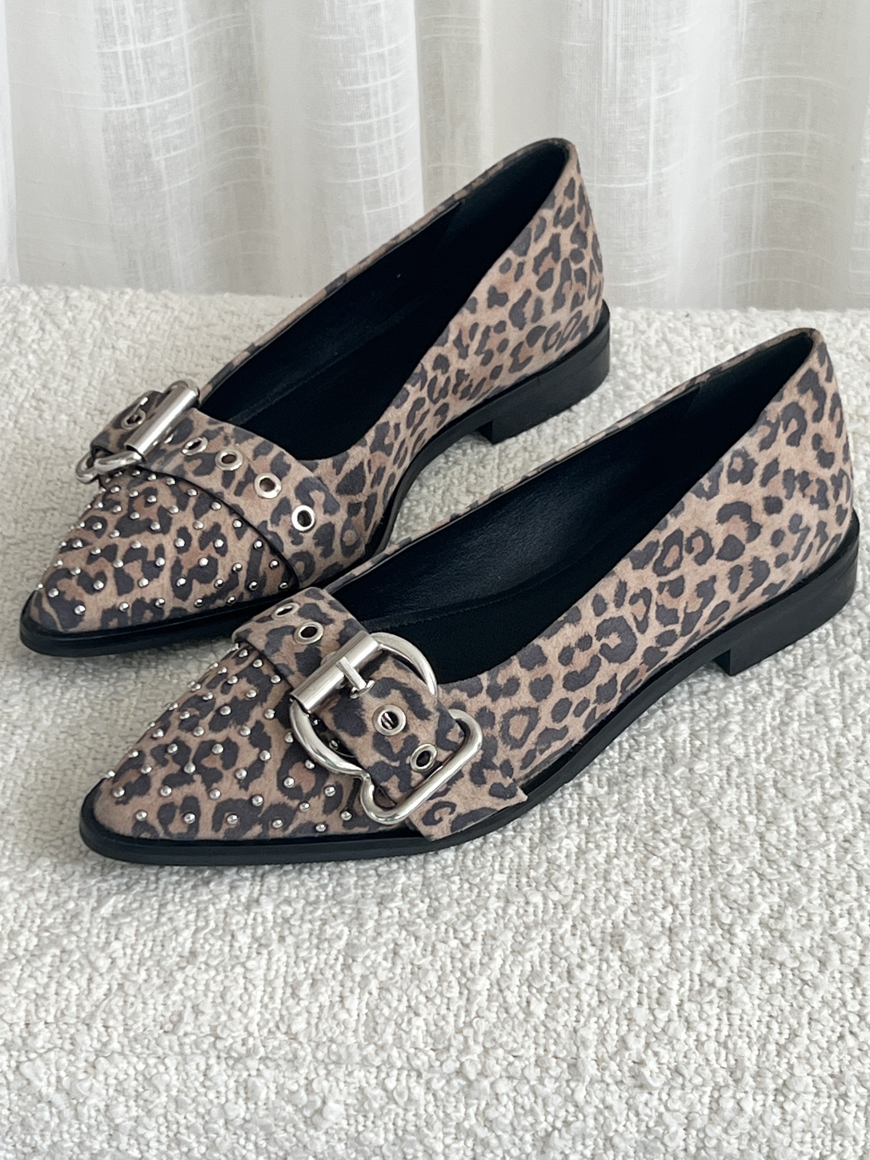 Copenhagen Shoes As The Move Ballerina Leopard