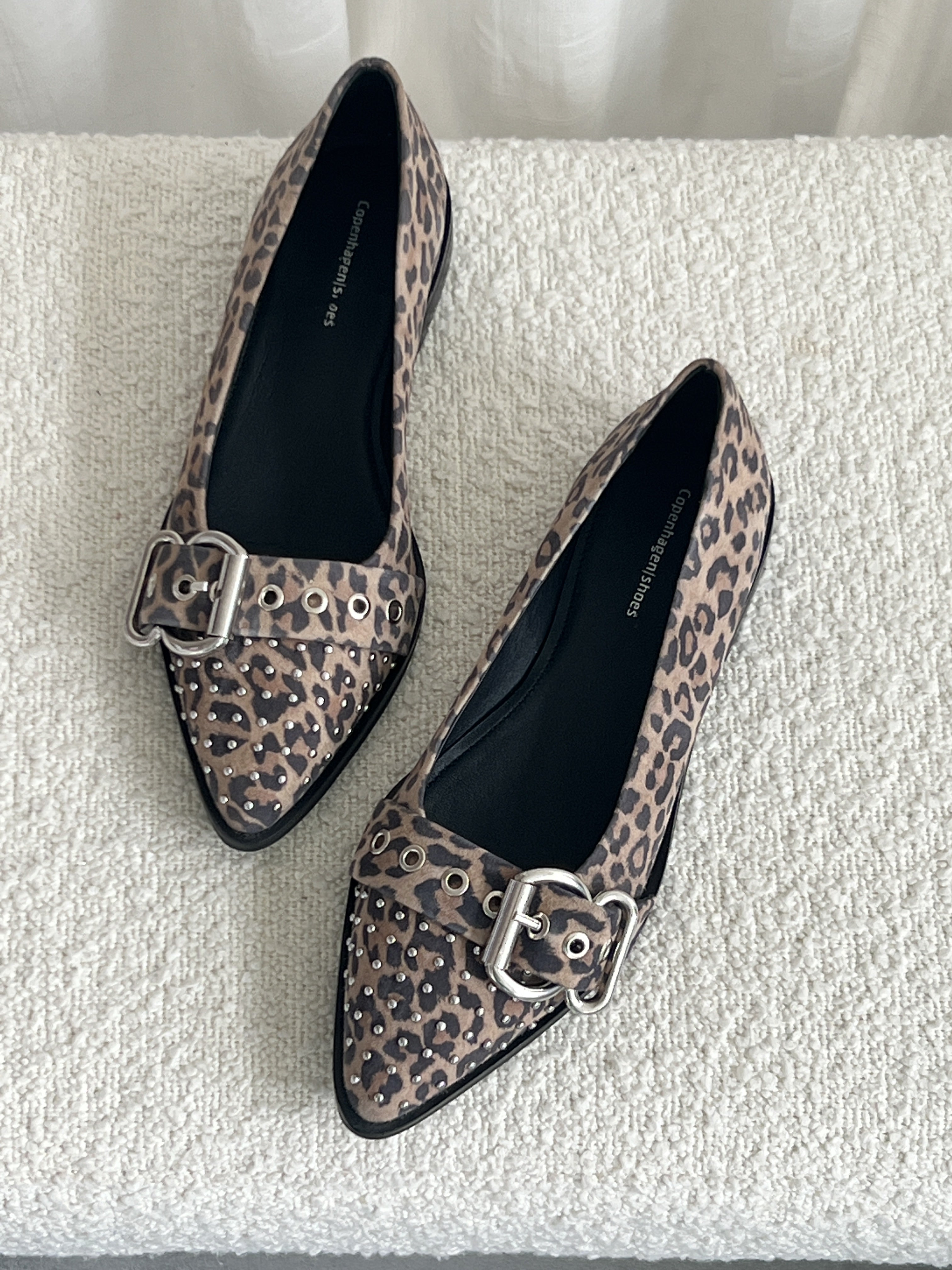 Copenhagen Shoes As The Move Ballerina Leopard