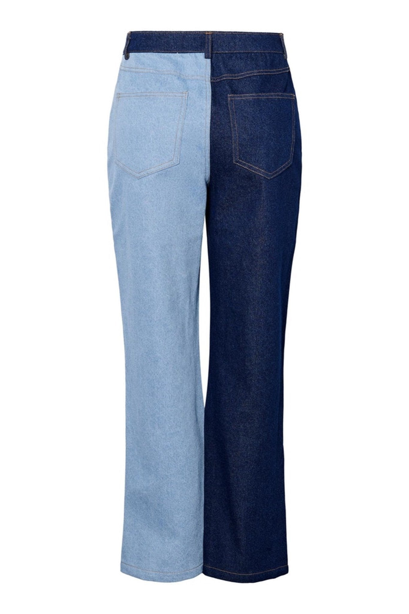 Lena Straight Denim Bukser - Light Blue Denim Online nu