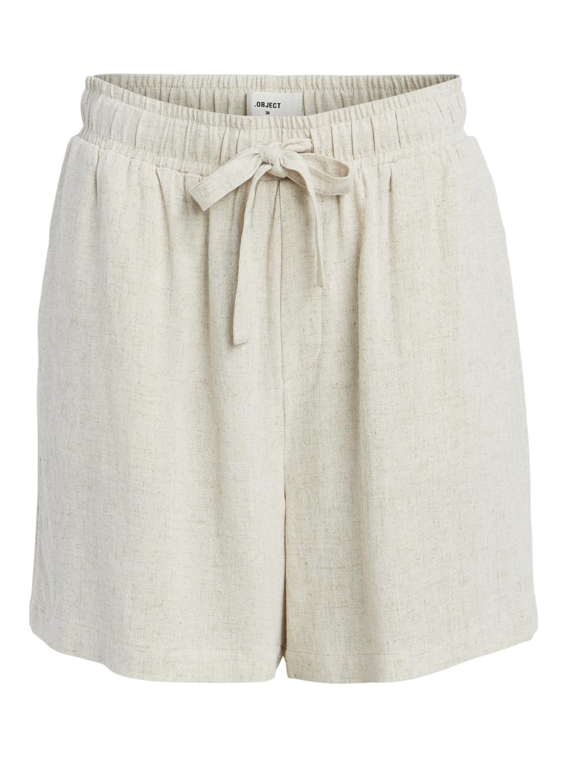 Object Sanne HW Wide Shorts Sandshell