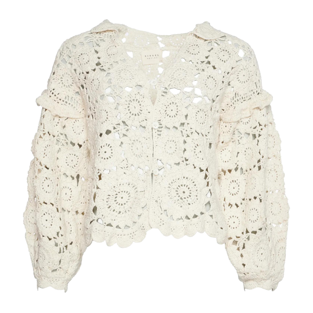 Sissel Edelbo Kaja Cardigan Bone White