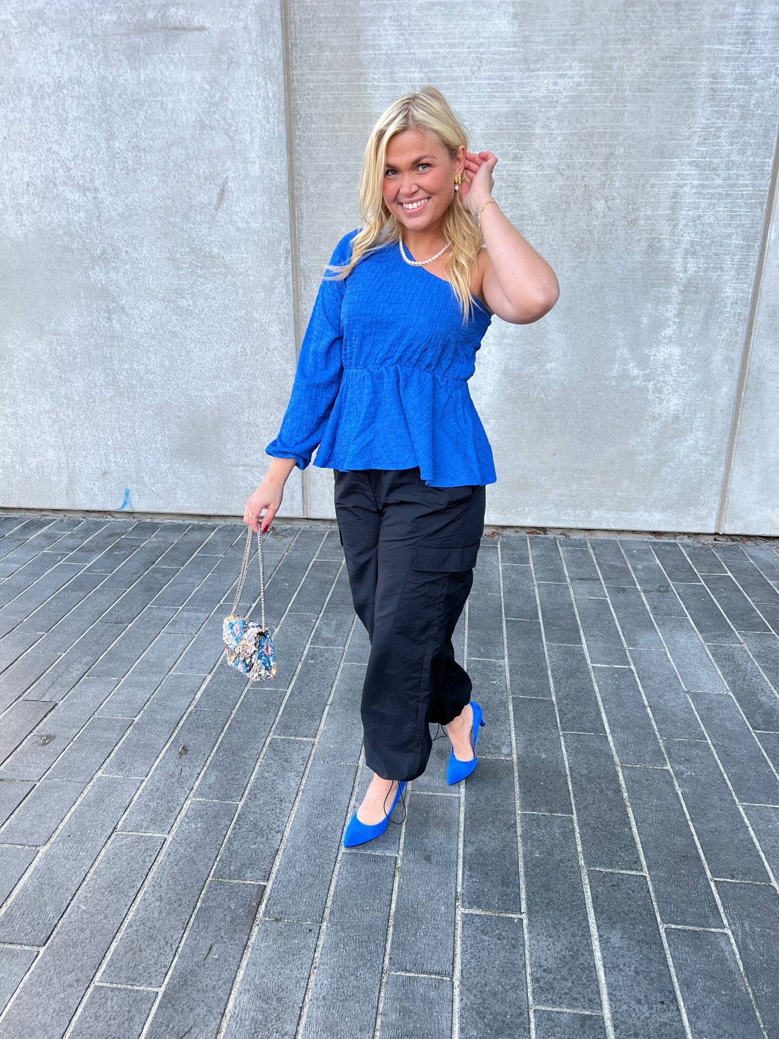 Modström Talissa Bluse Bright Ocean