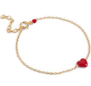 Enamel Amore Armbånd Red Online Hot Salg