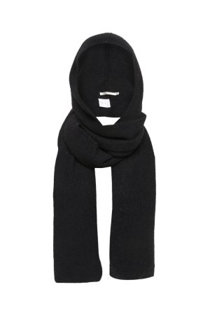 Gestuz Alpha Wool Halstørklæde Black