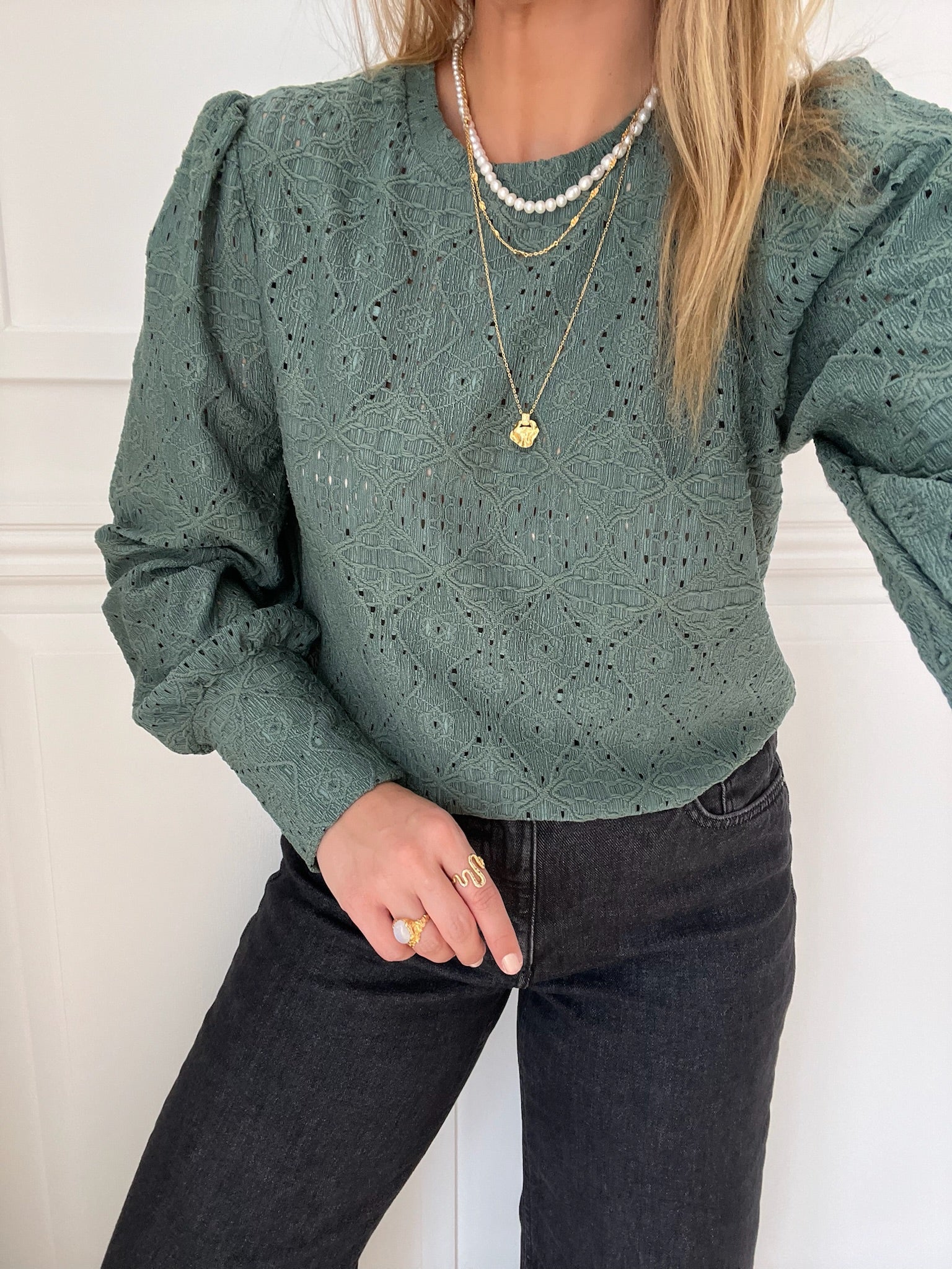 Object Feodora LS Top Dark Forest NOA24