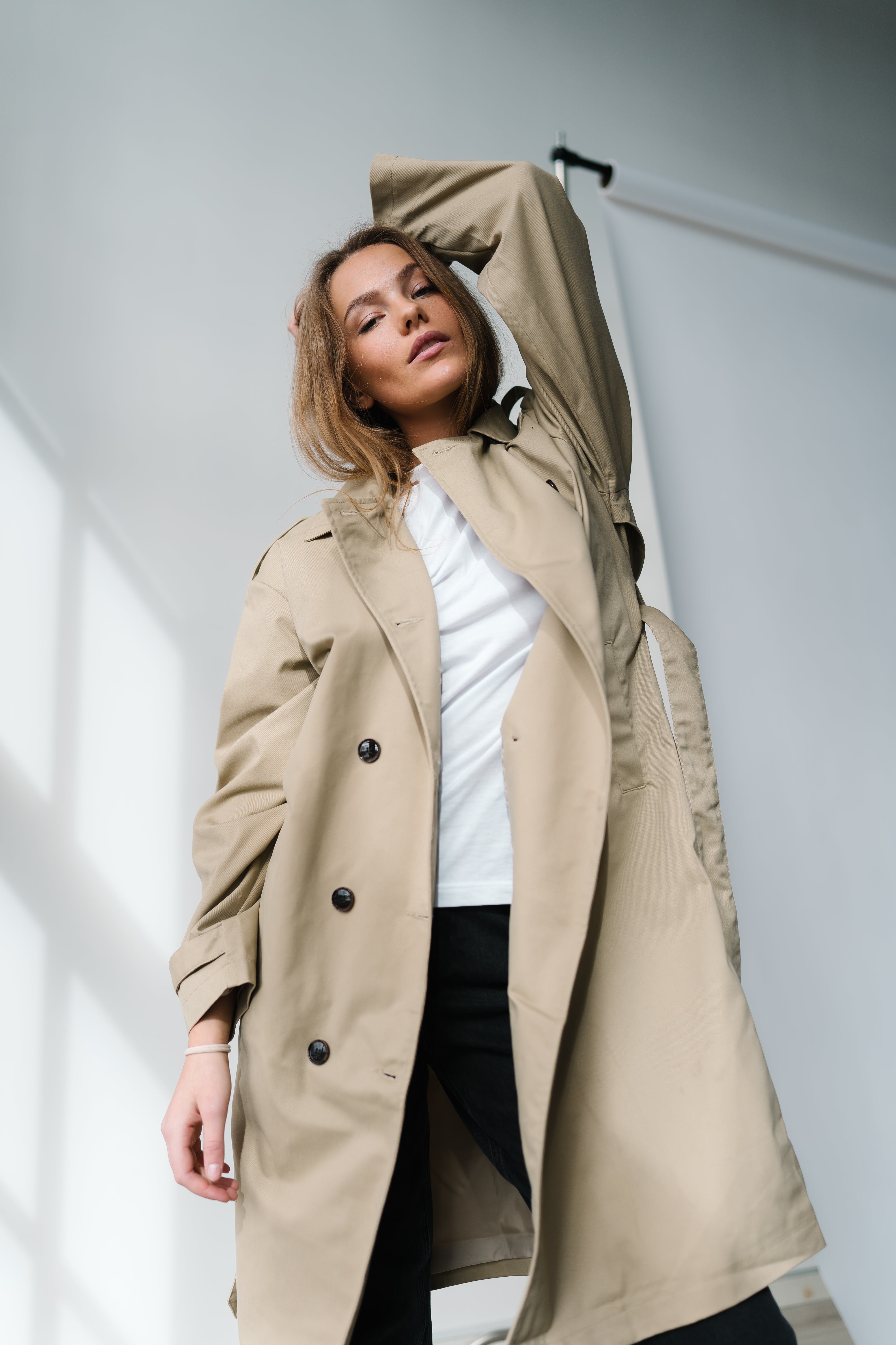 Striktrøje + Trenchcoat (Veterankortet)