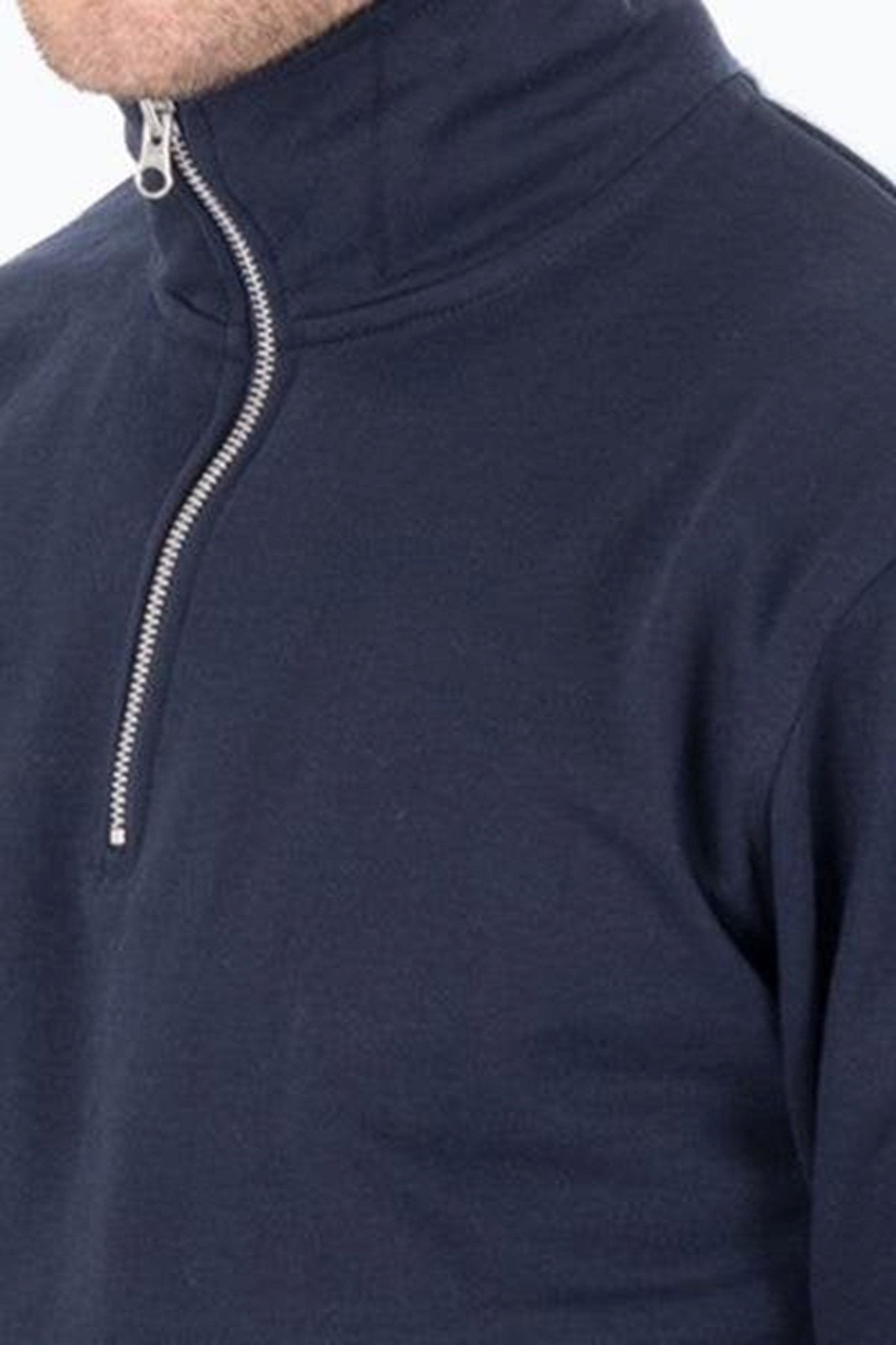 Quarter Zip sweat - Navy