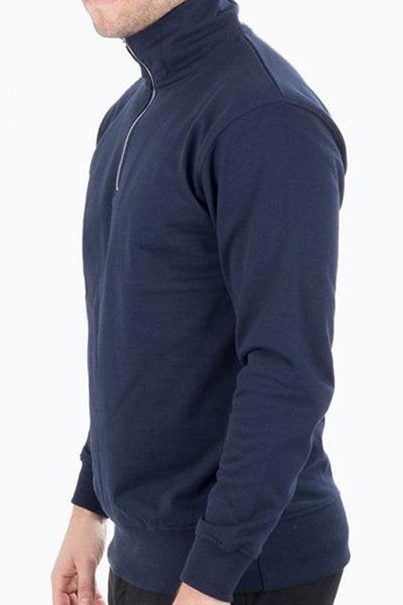 Quarter Zip sweat - Navy