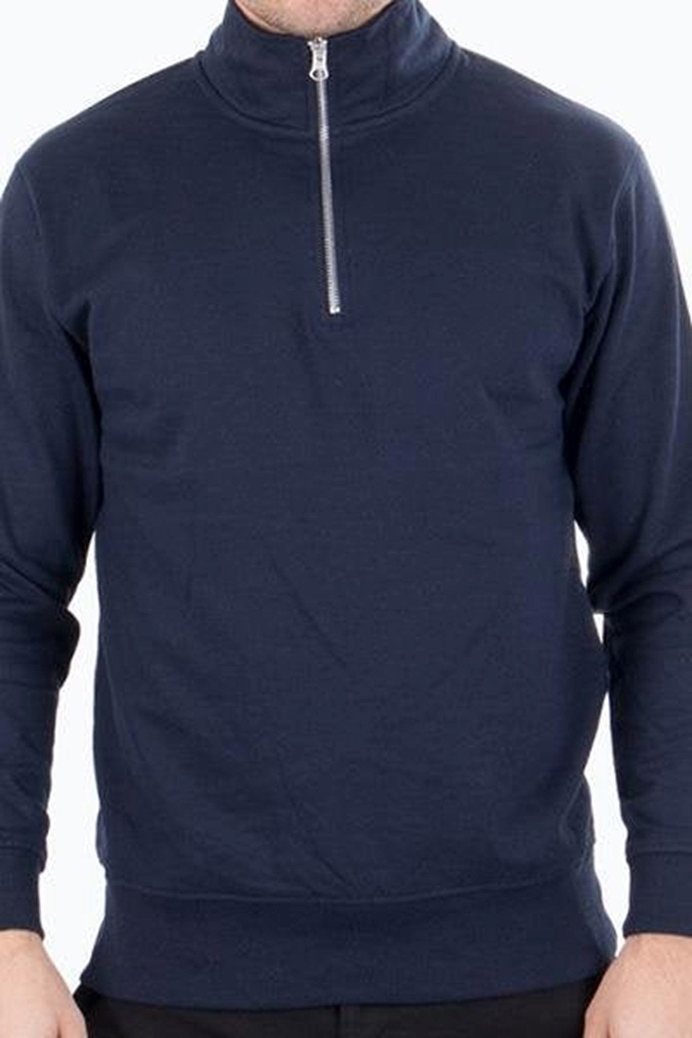 Quarter Zip sweat - Navy