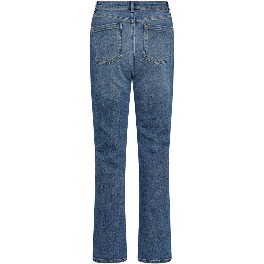 Ivy Copenhagen Lulu Split Wash Vigo Jeans Denim Blue Online Hot Salg