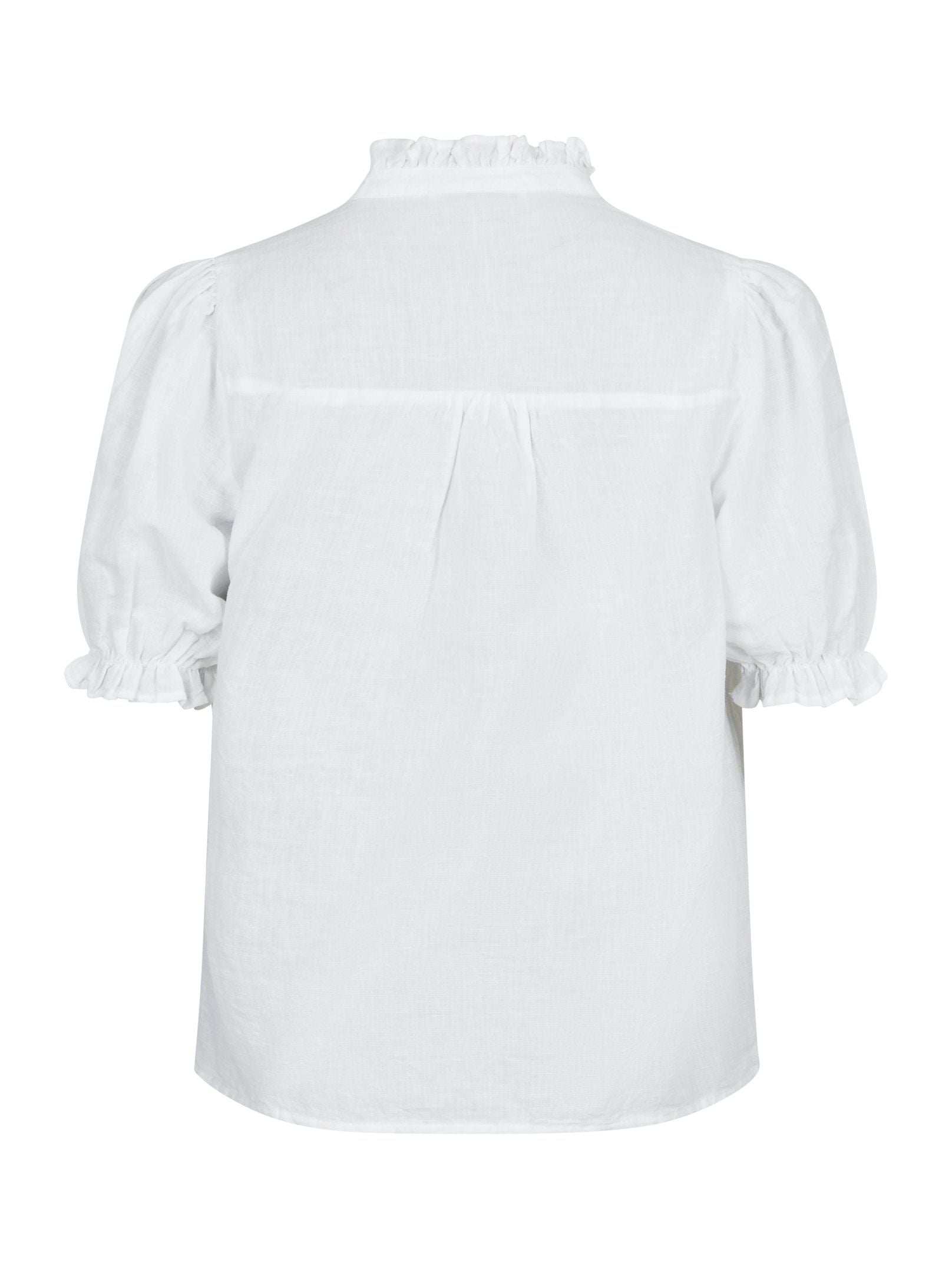 Neo Noir Odesa Linen Bluse NOS25 White