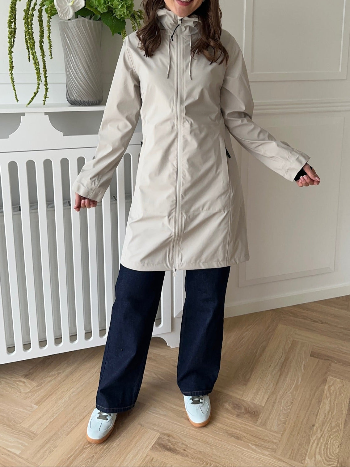 Rains Suva Hardshell Long W3 Jakke Matrix Udsalg