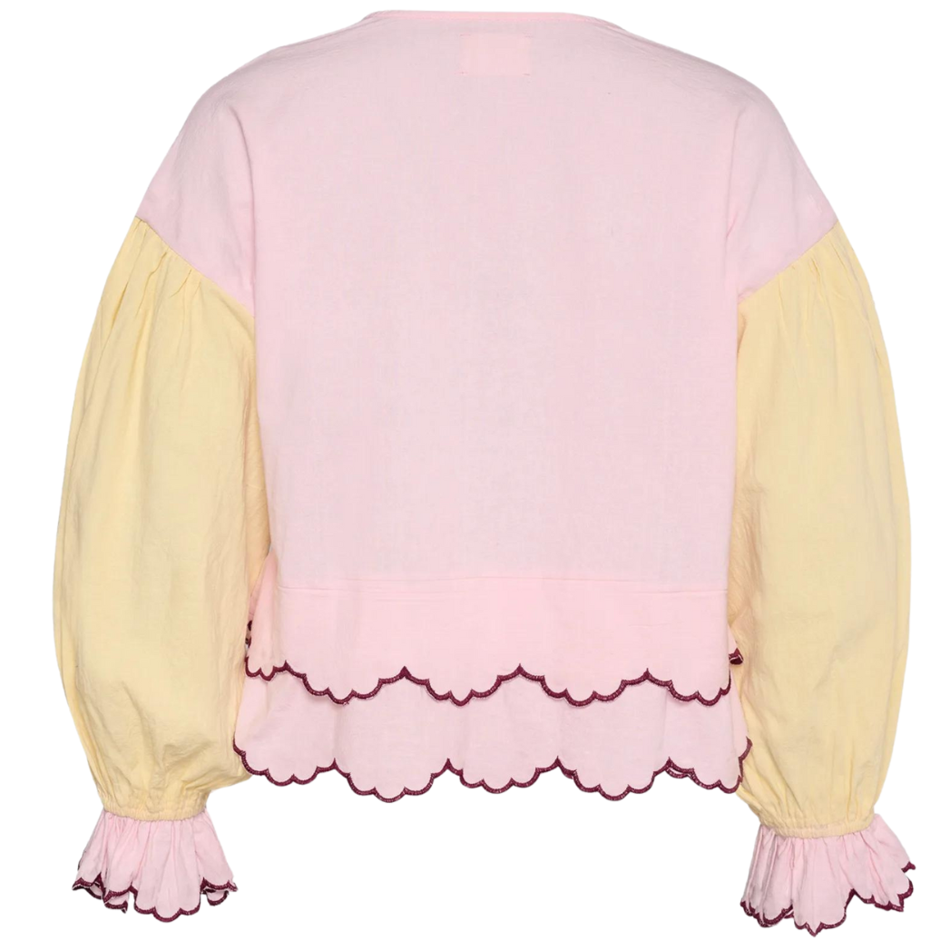 Sissel Edelbo Louise Organic Bluse Pastel