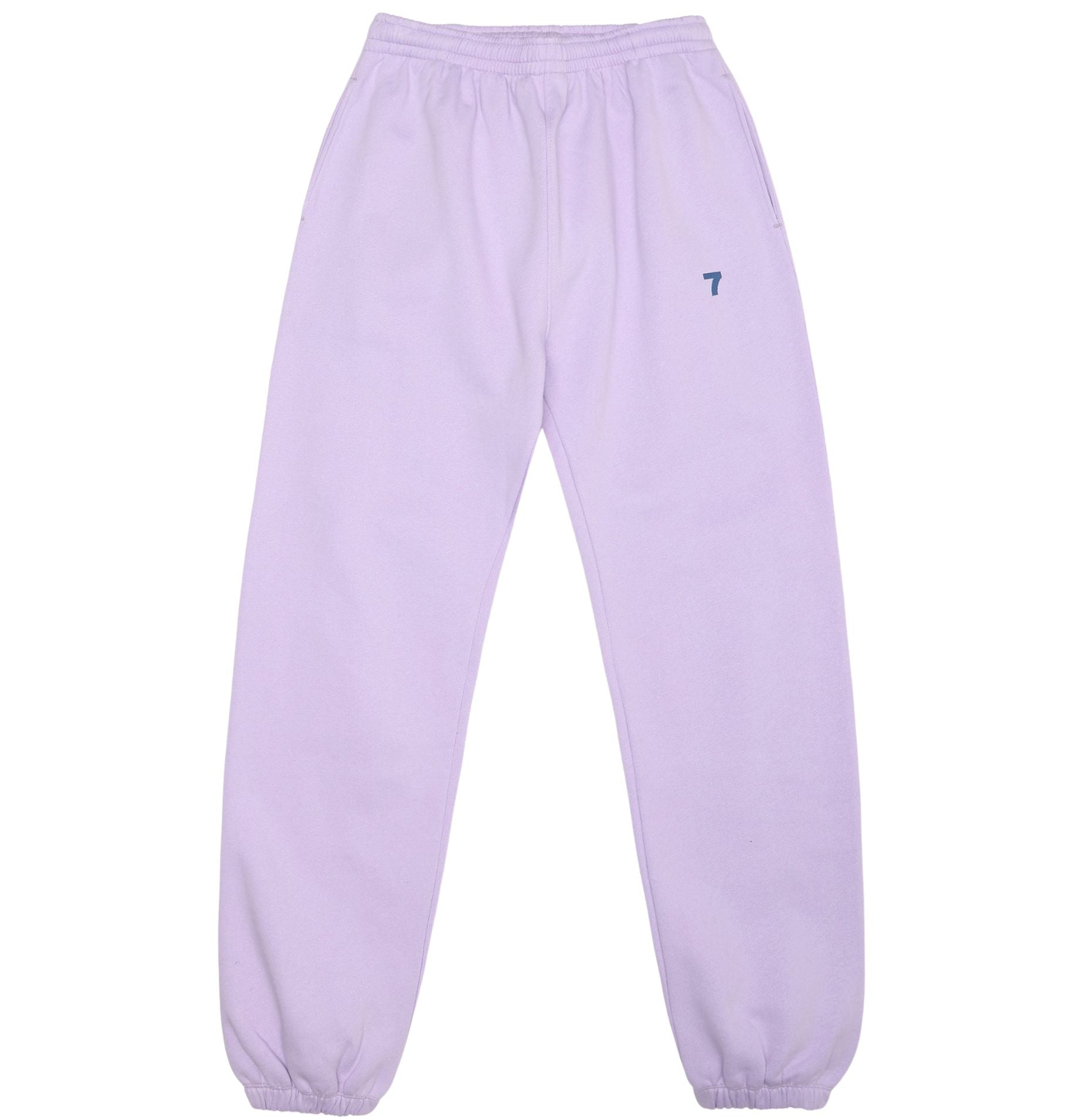 7 DAYS Active Organic Fitted Sweat Bukser Lavender