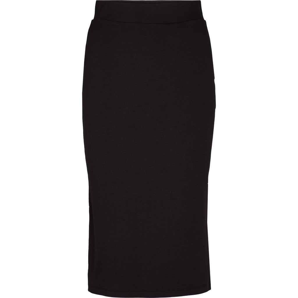 Basic Apparel Ludmilla Long Nederdel Black Online Hot Salg