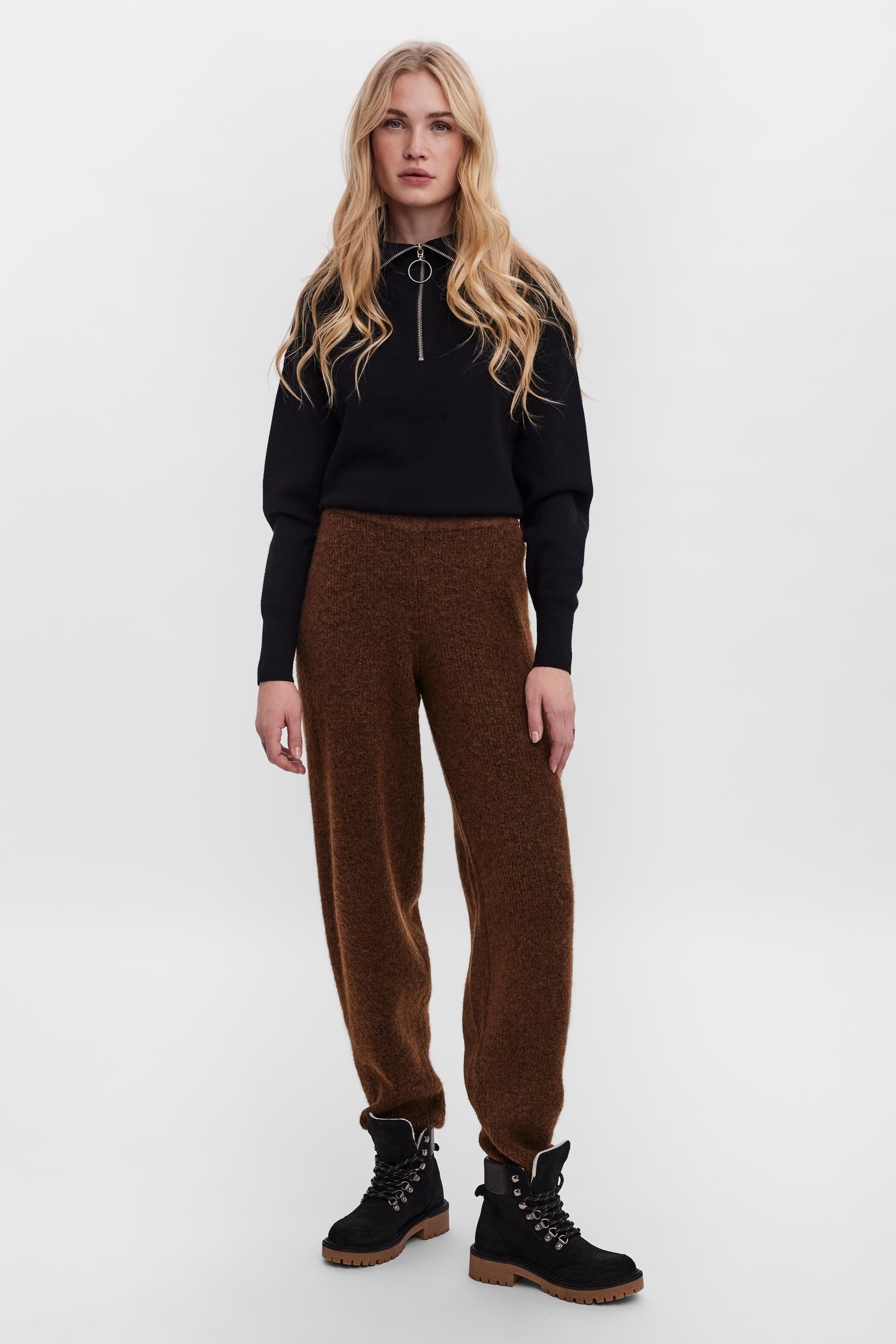 Magda Pants - Brun Levere