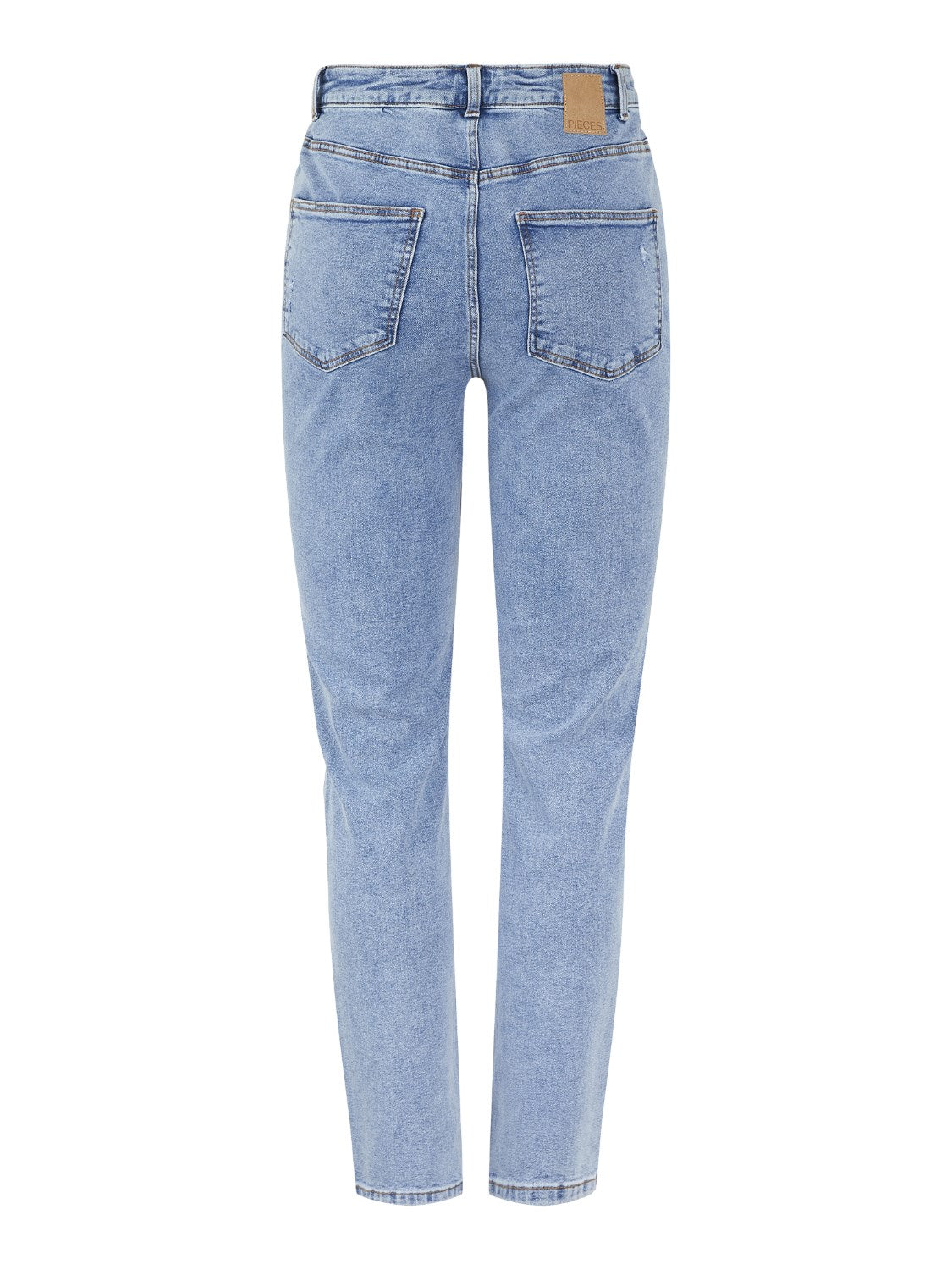 Pieces Kesia Mom Jeans Light Blue Denim