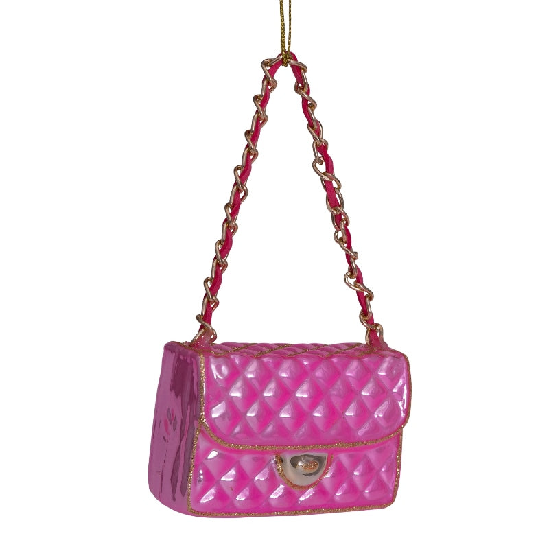 Vondels Glas Ornament Fashion Bag Pink Rabat