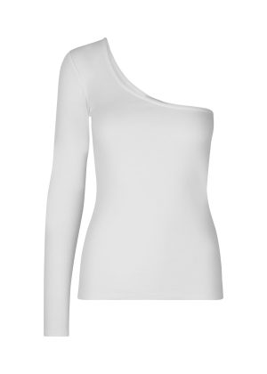 Modström Igor One Shoulder Bluse Off White