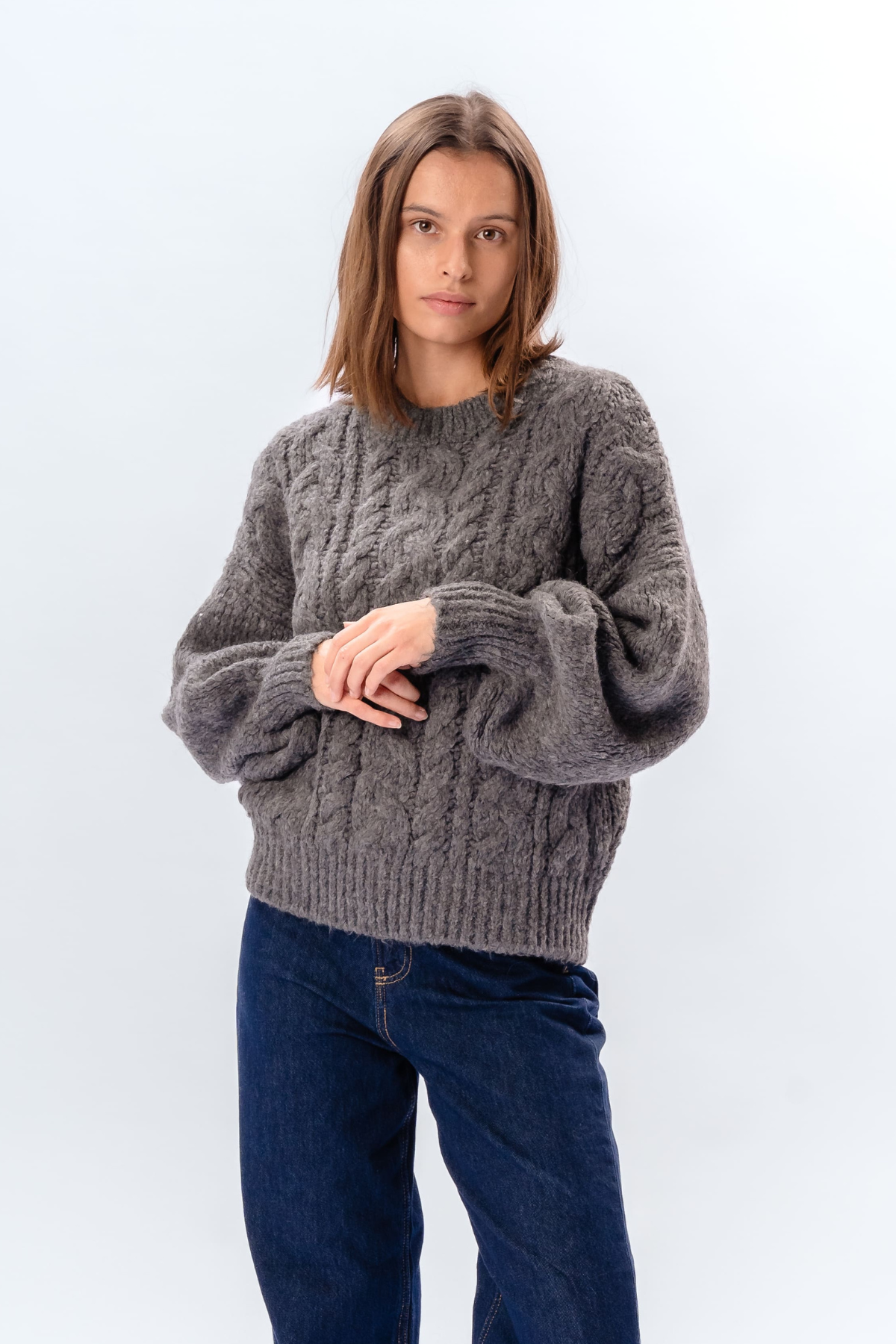Emma Knit - Grå