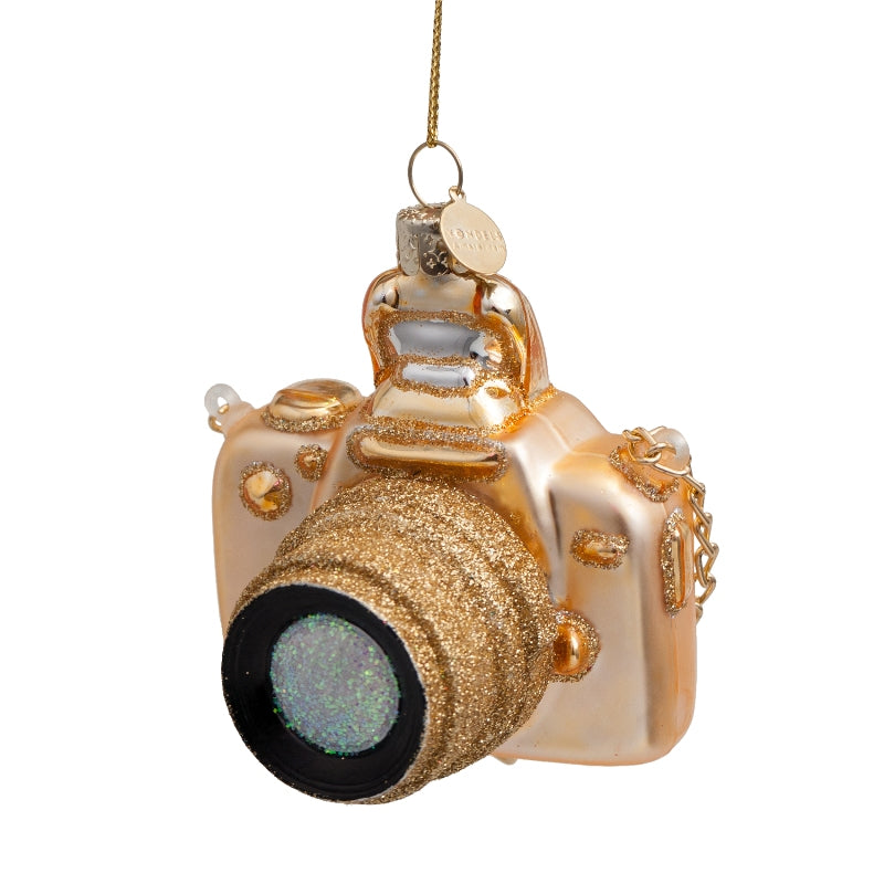 Vondels Glas Ornament Camera