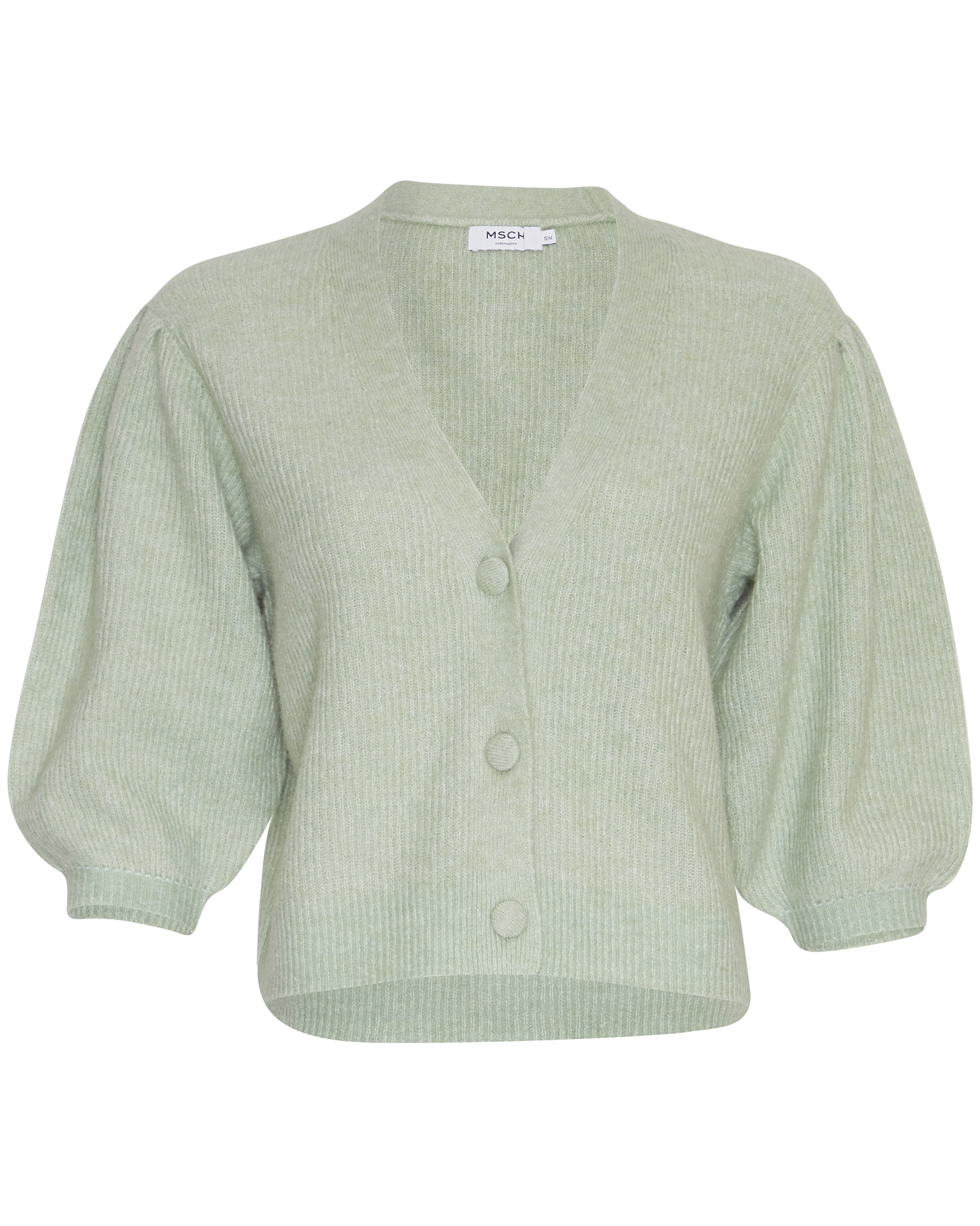 Moss Copenhagen Ziga Zenie 2/4 Cardigan Frosty Green