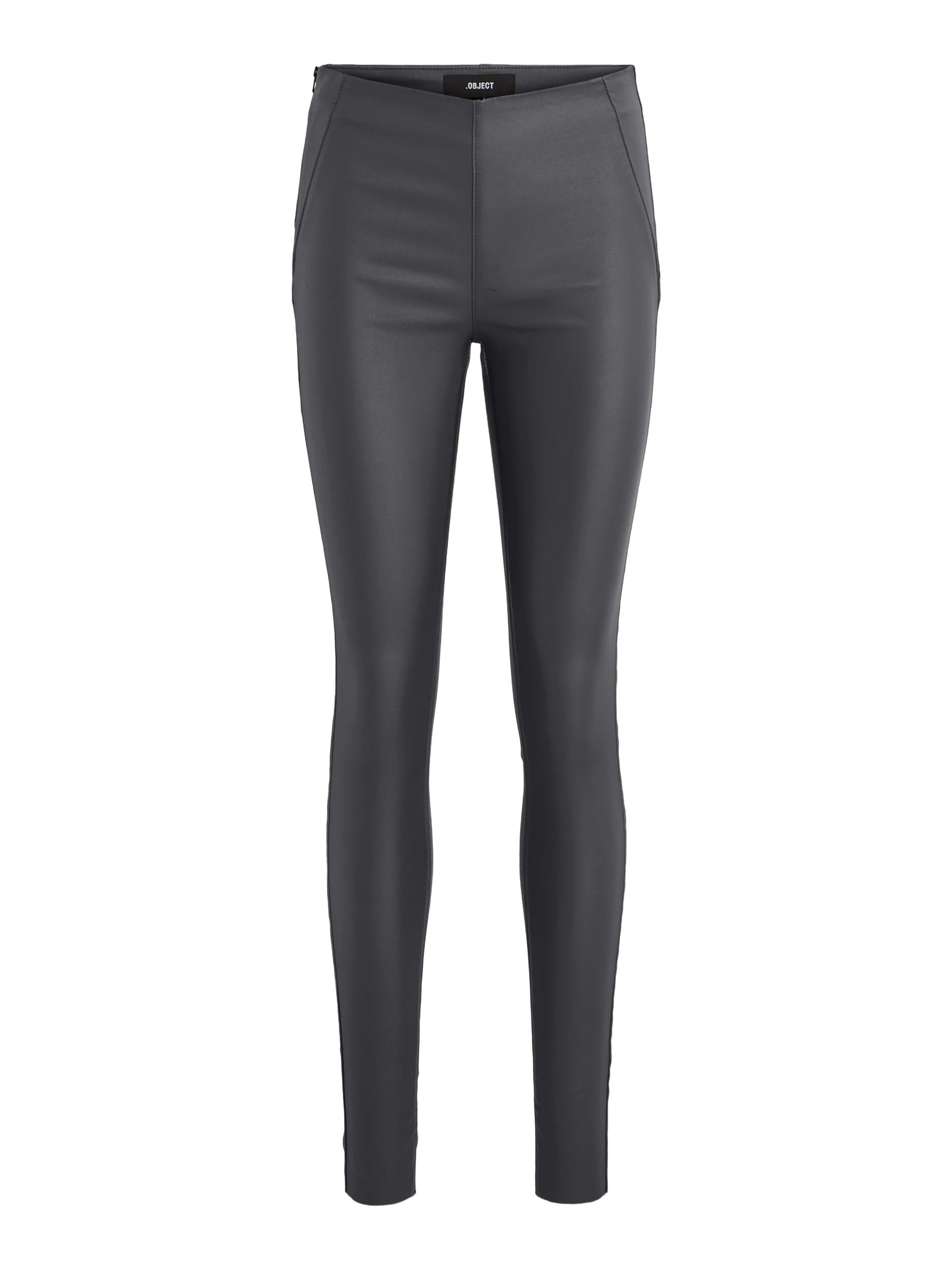 Object Belle Coated Leggings Asphalt Mode