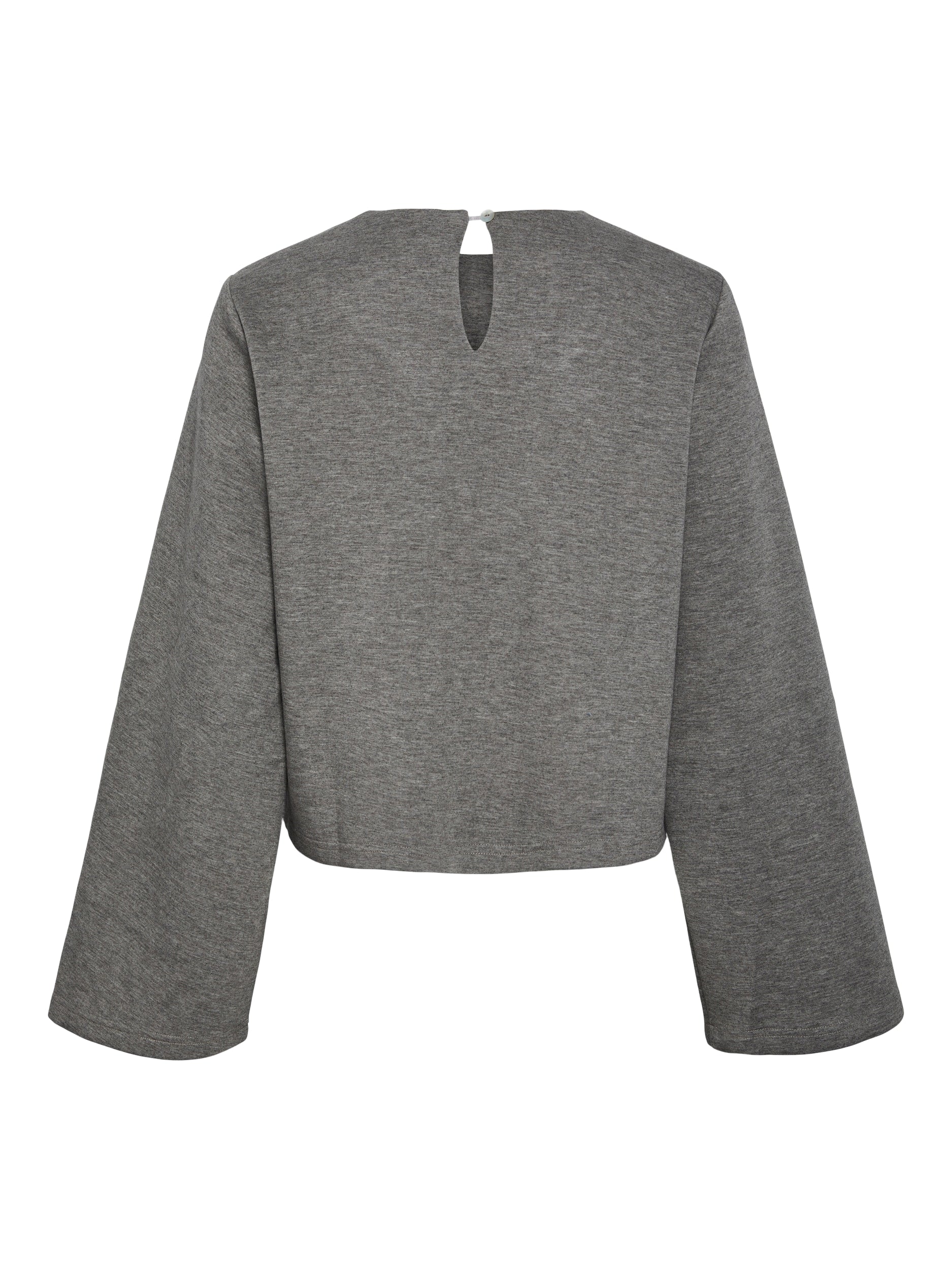 Pieces Filly Sweatshirt Medium Grey Melange