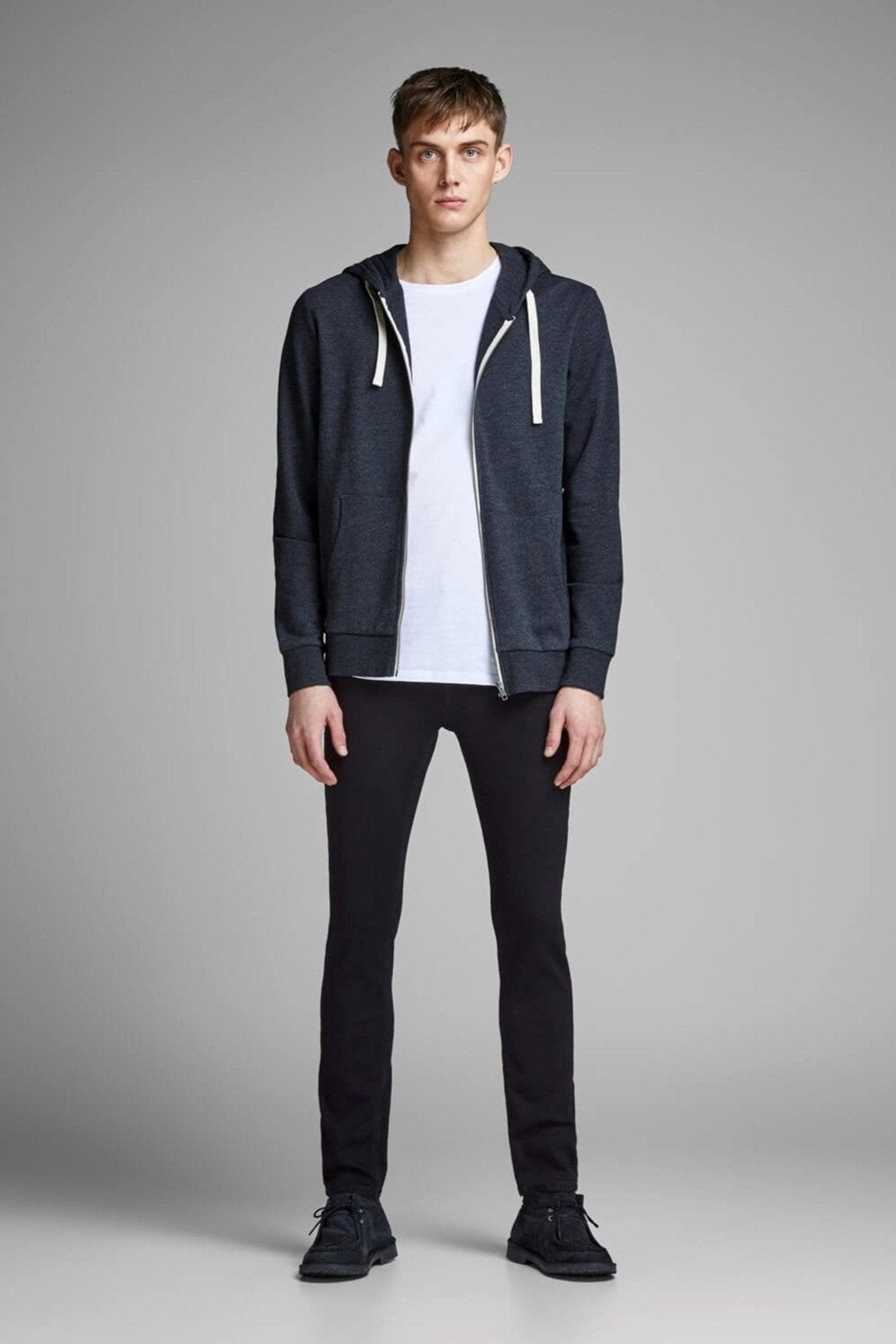 Glenn Stretch Jeans - Sort (Slim fit)