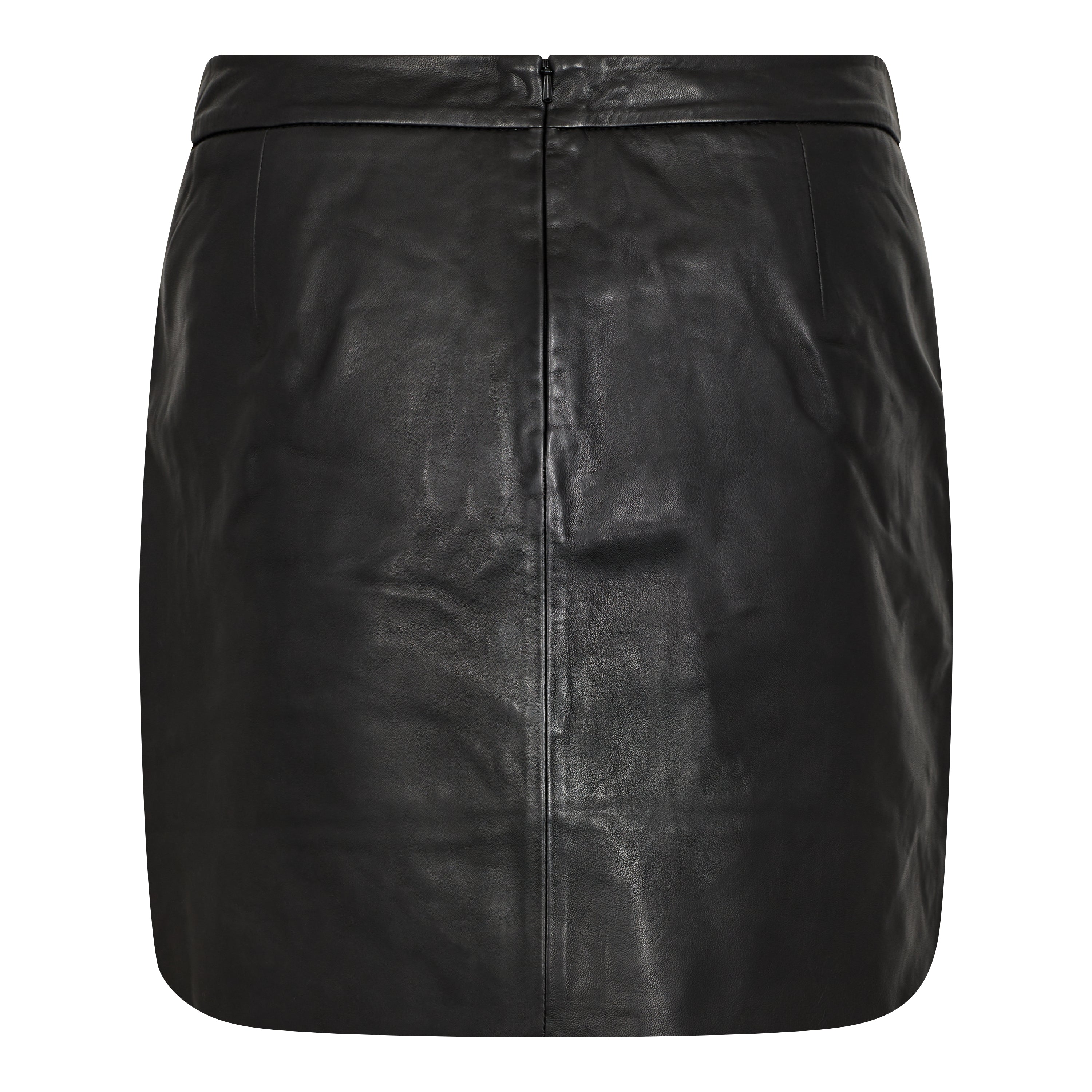 Ivy Copenhagen Kylie Leather Mini Nederdel Black