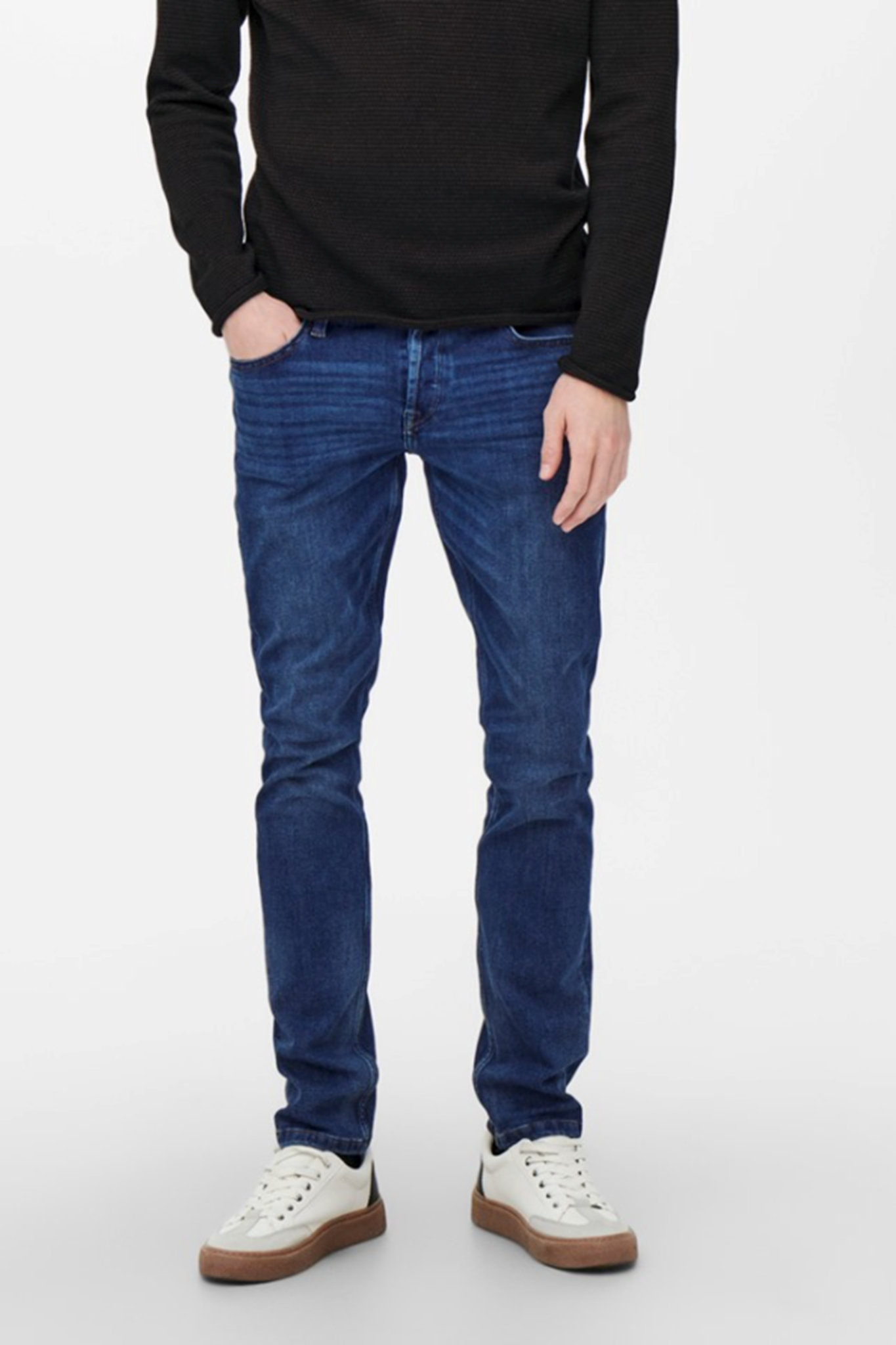 Loom Slim Jeans - Blue Denim