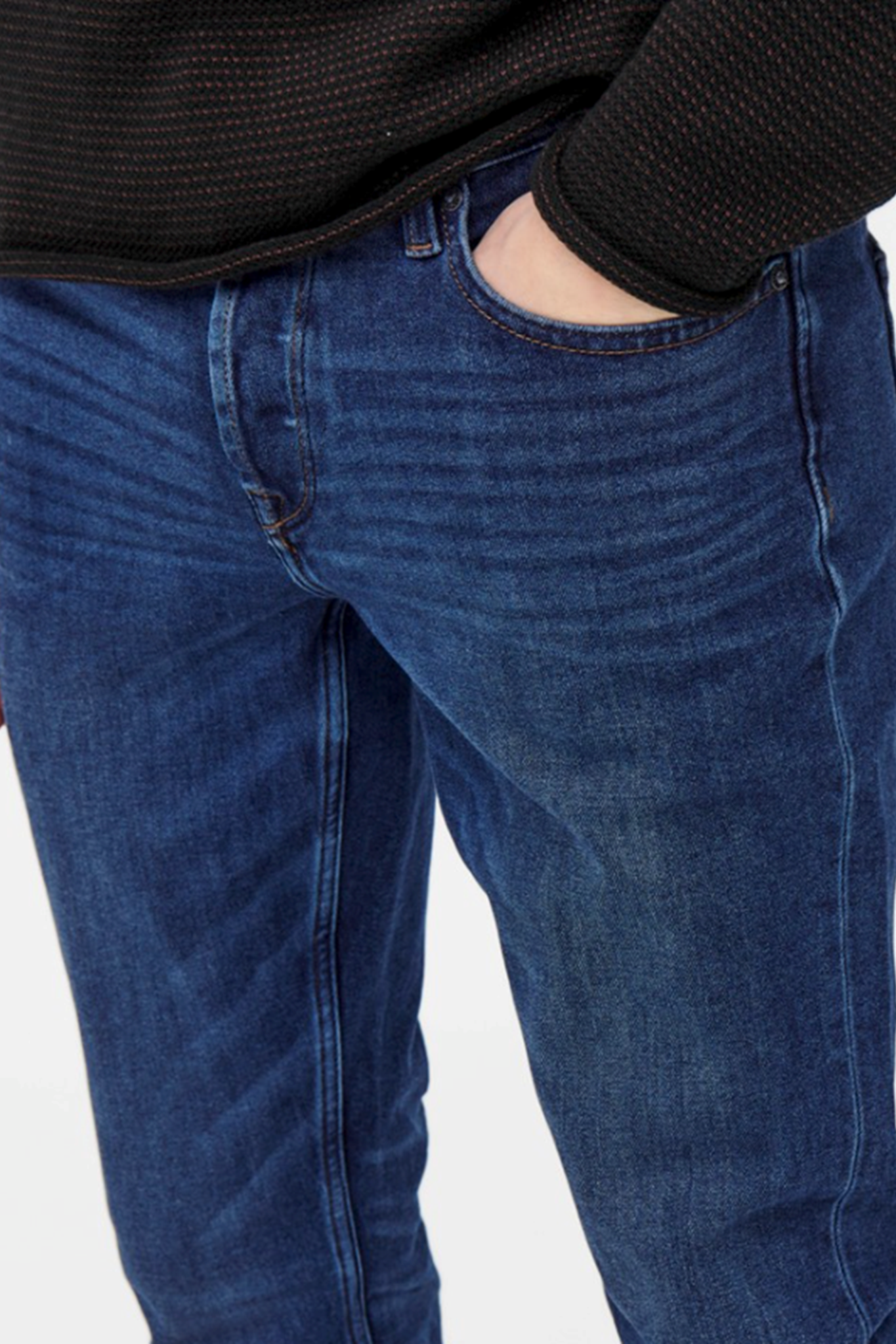 Loom Slim Jeans - Blue Denim