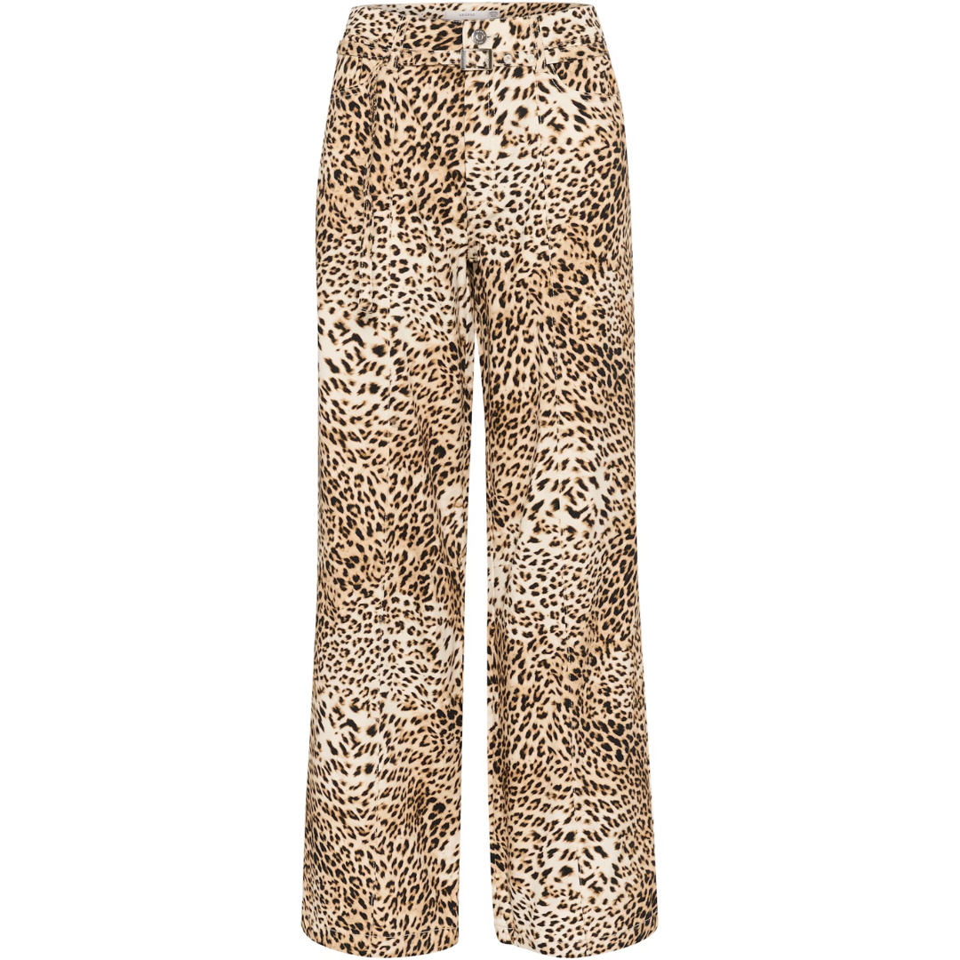 Gestuz Leonia HW Bukser Leopard Print Hot på udsalg