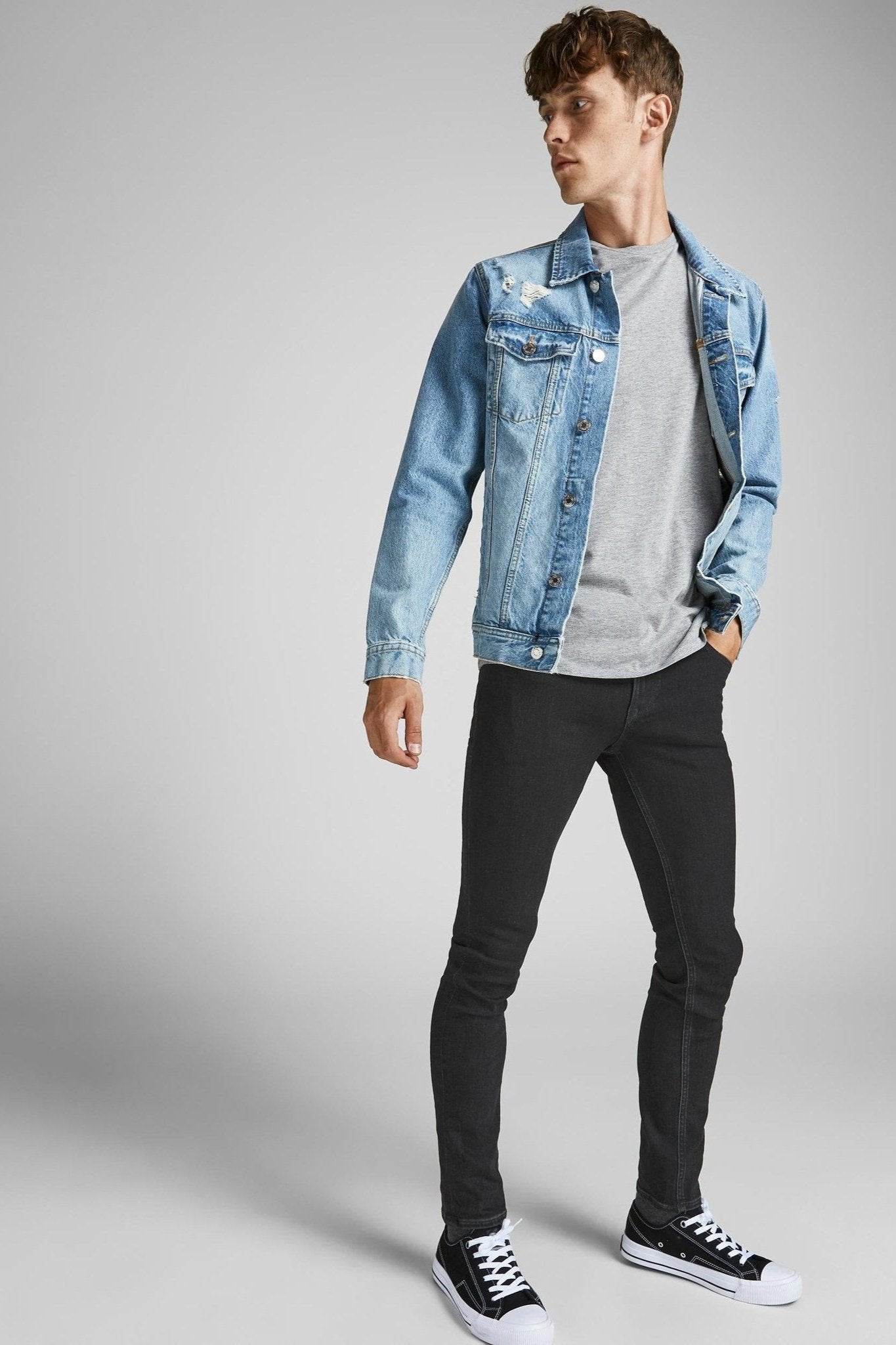 Liam Original Jeans 105 - Sort Denim
