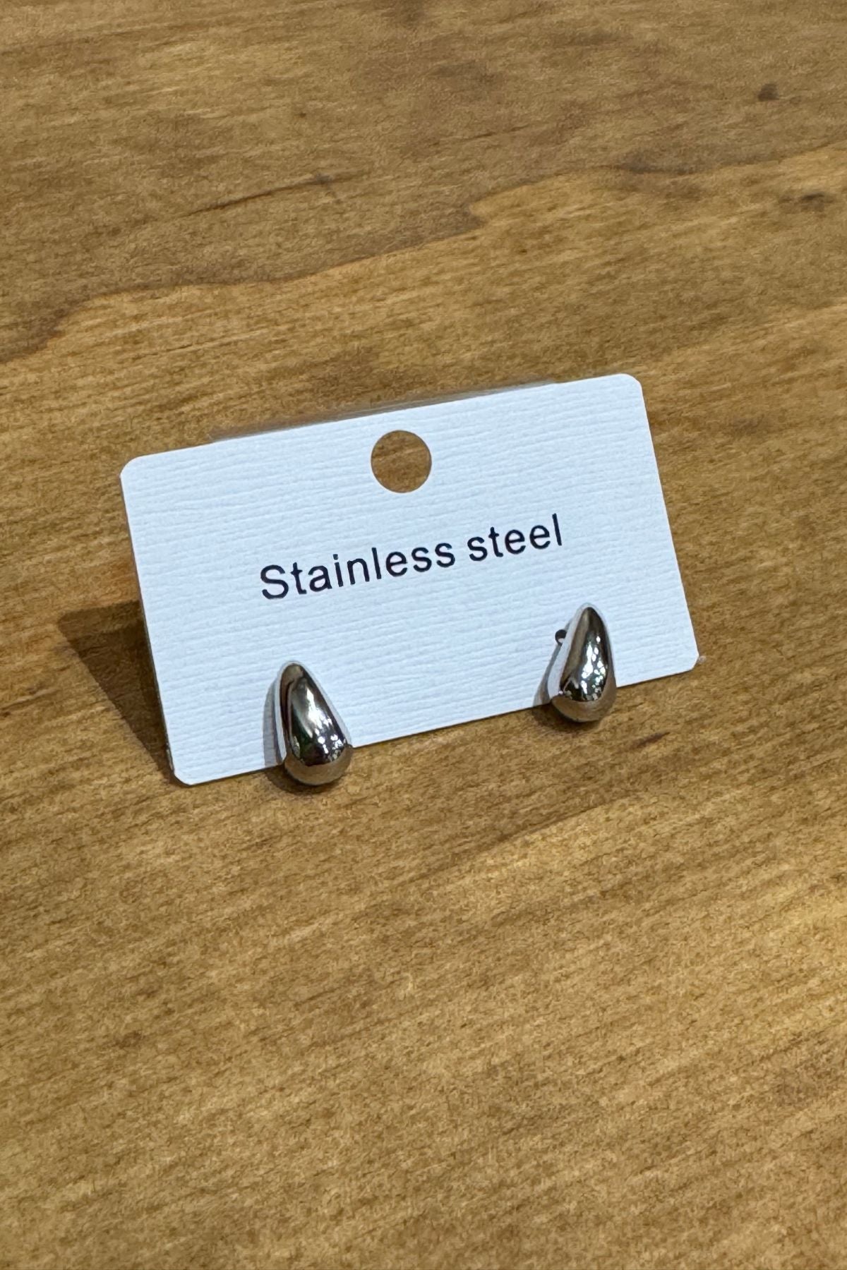 Molly Teardrops Studs - Sølv (Sample)