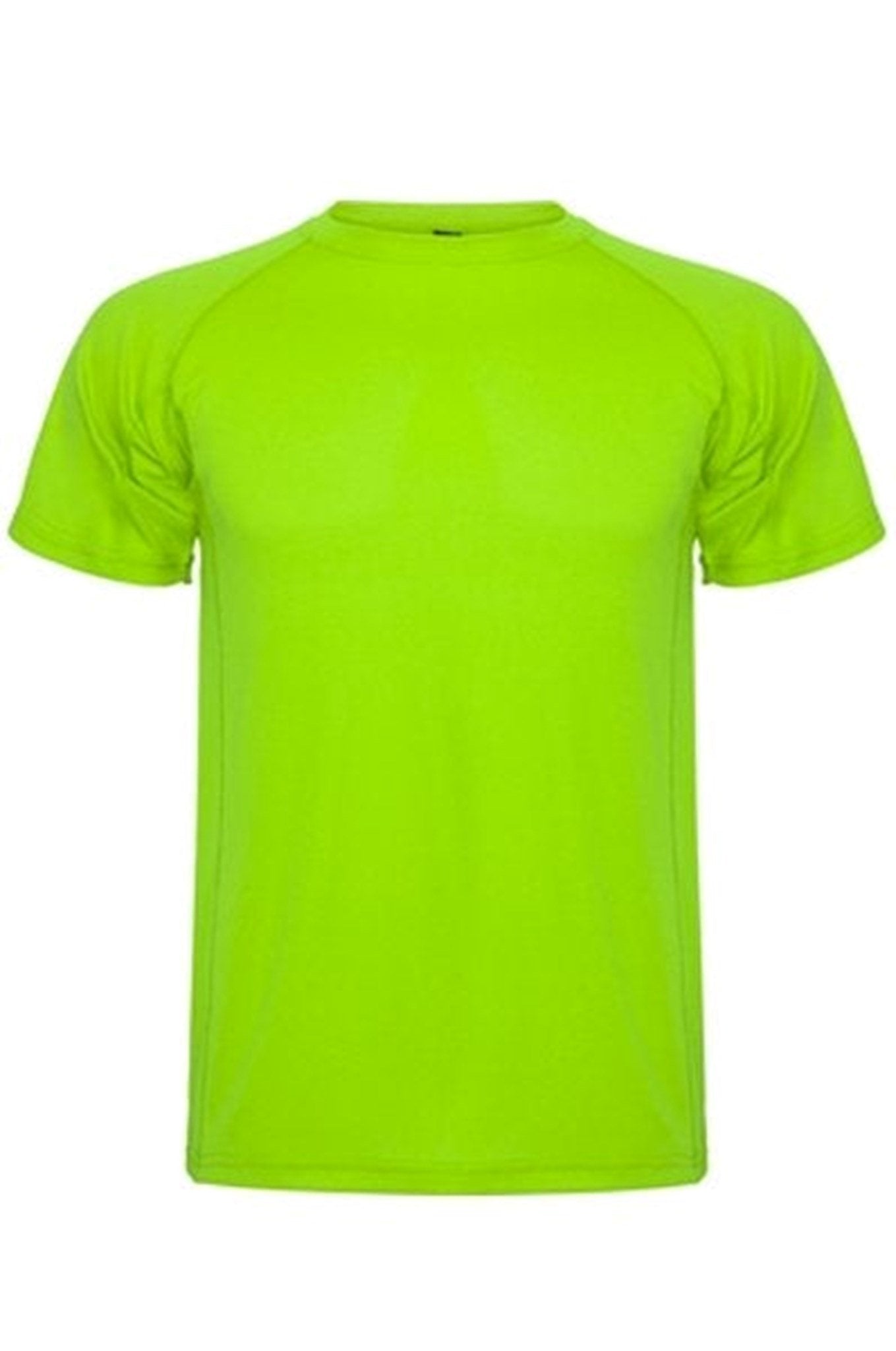 Trænings T-shirt - Lime Grøn Online nu