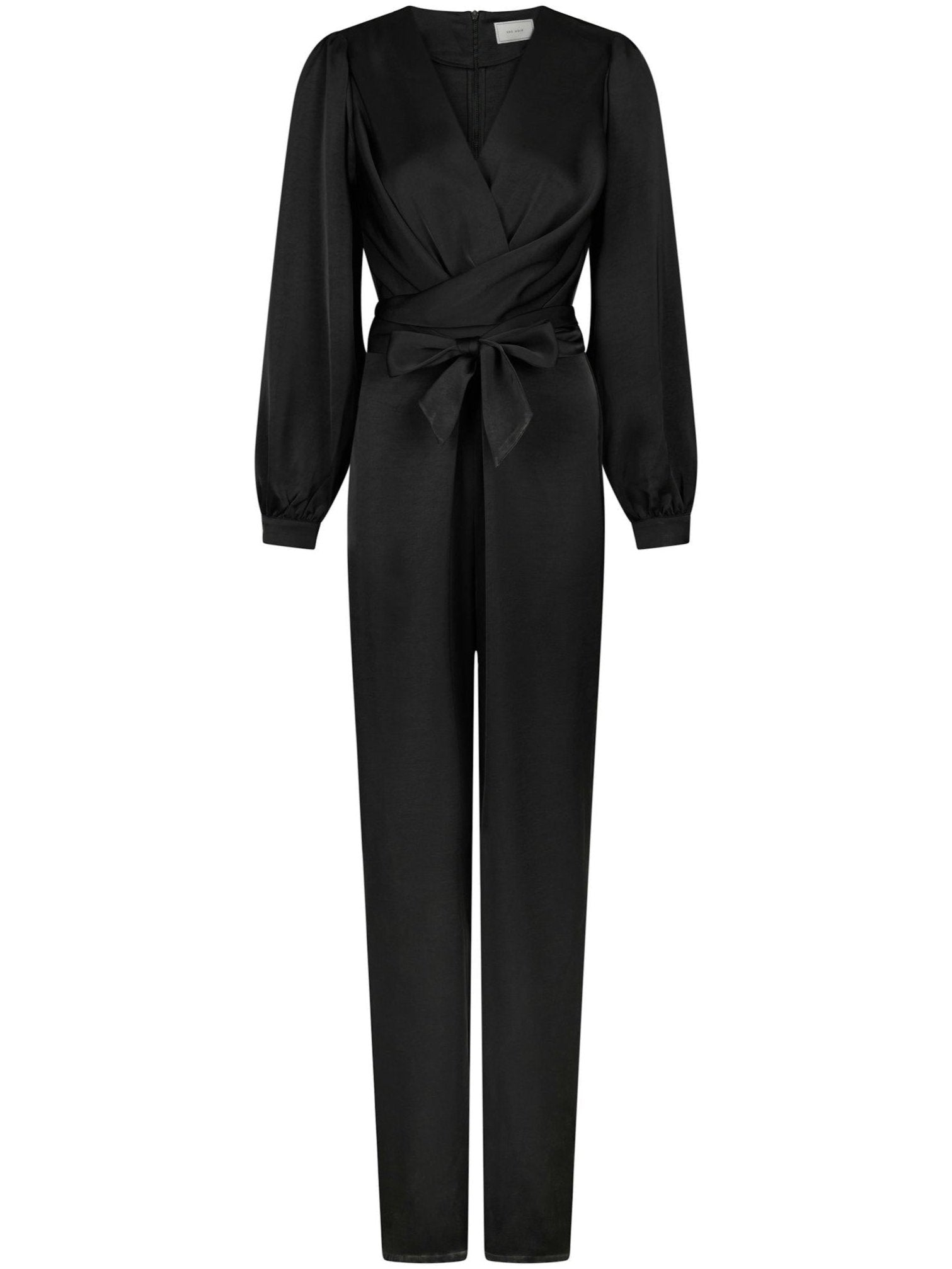 Neo Noir Rimaldi Heavy Sateen Buksedragt Black