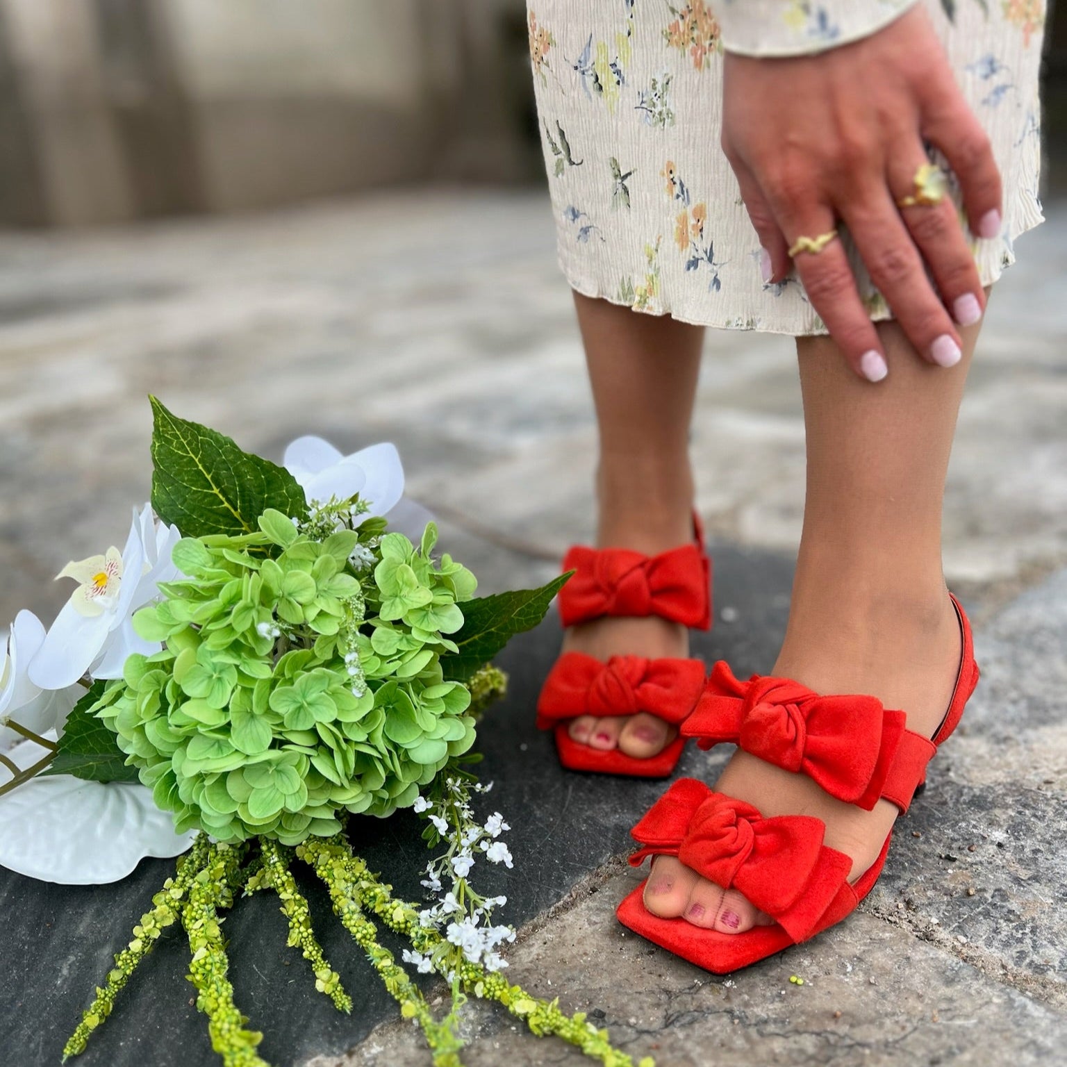 Copenhagen Shoes Breathe Stilet Cherry Tomato Mode