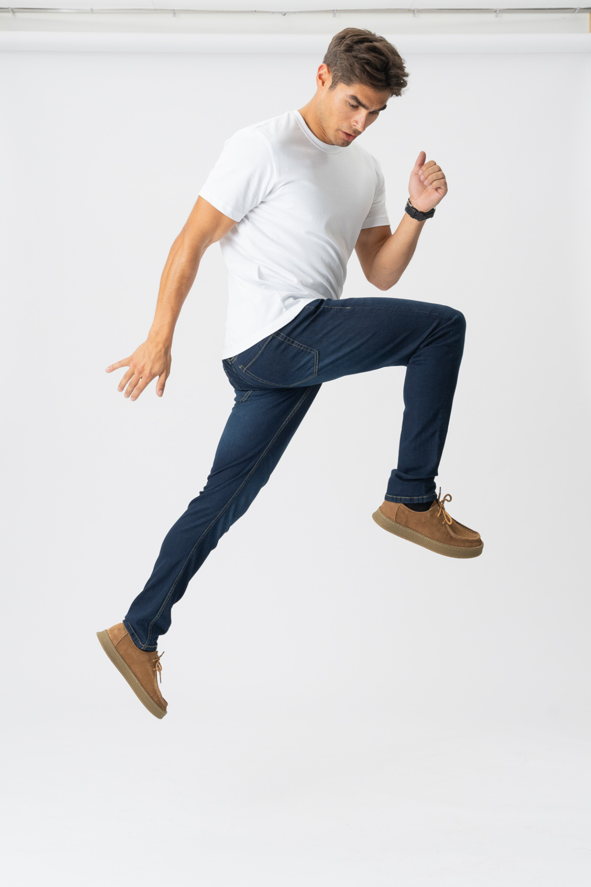 De Originale Performance Jeans (Slim) - Dark Blue Denim Online