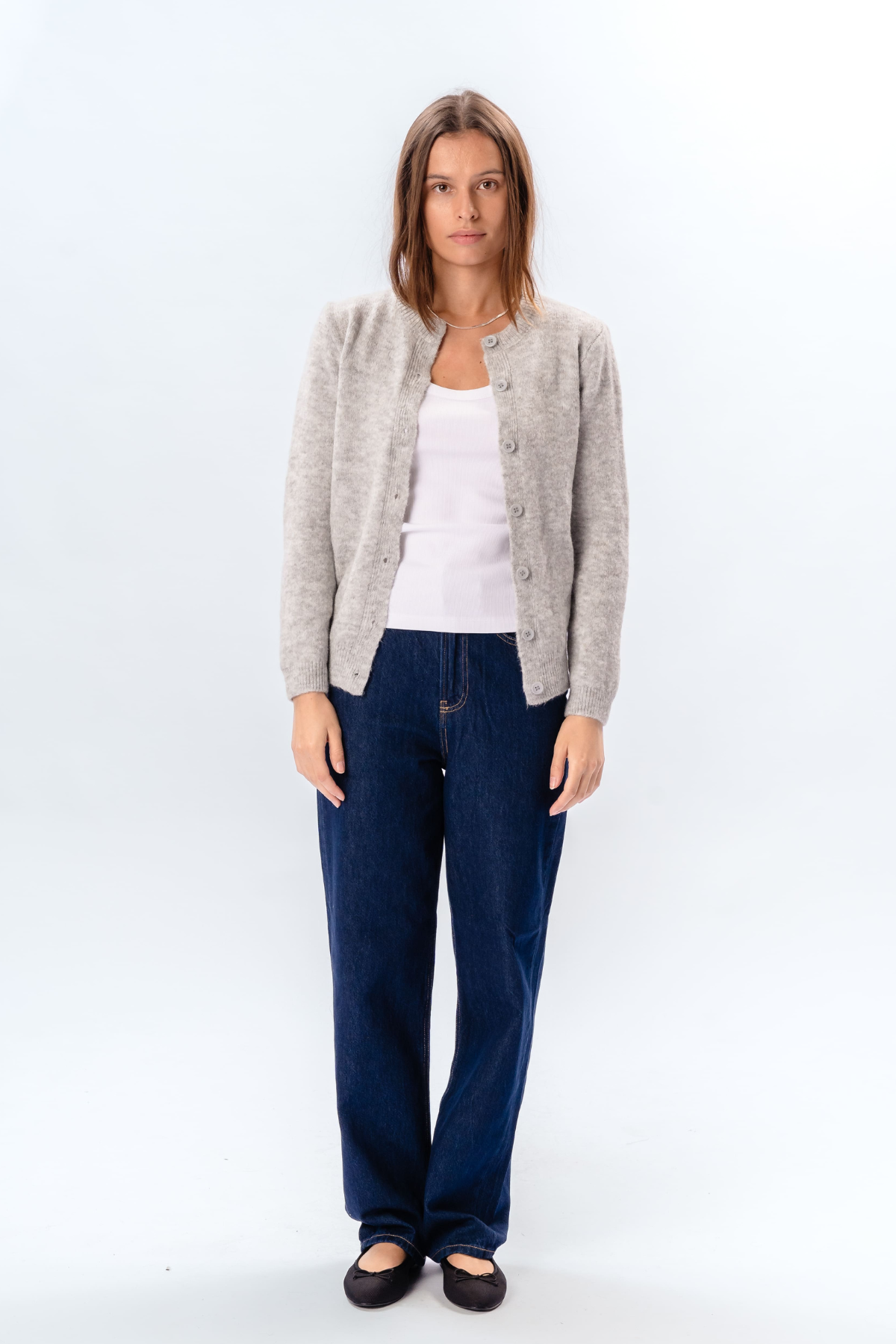 Mathilde Cardigan - Grå